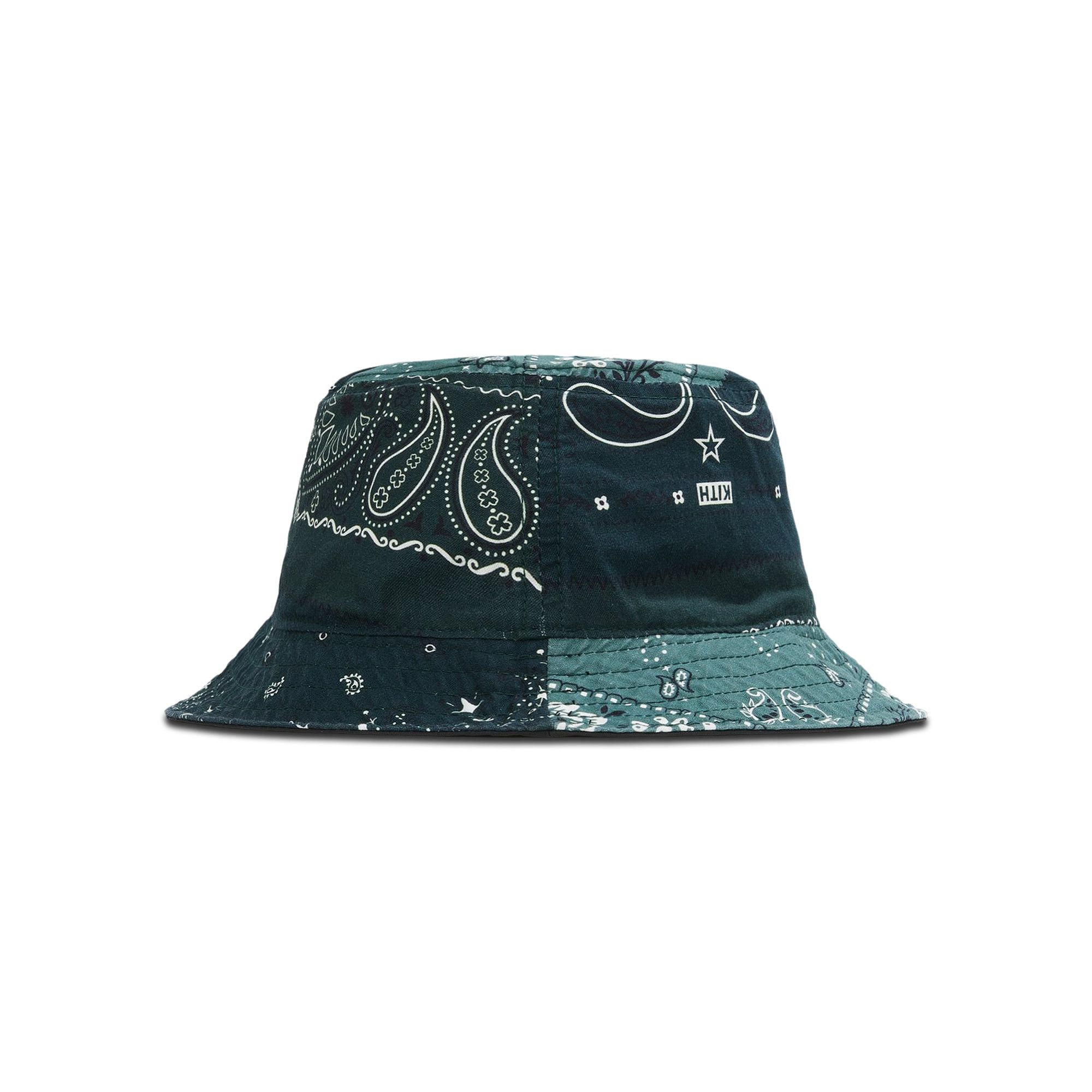 Buy Kith Deconstructed Bandana Bucket Hat 'Stadium' - KH5910 106