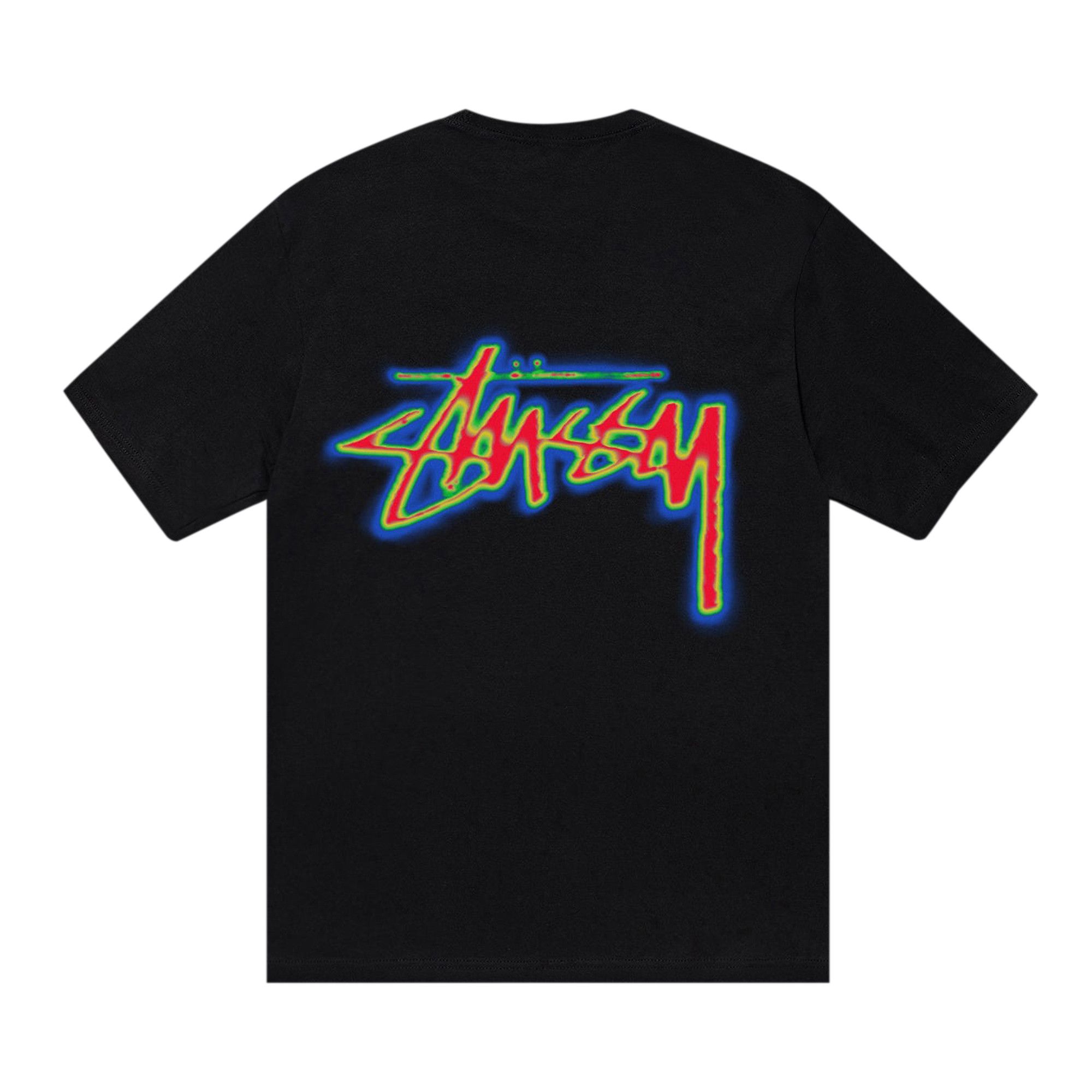 Buy Stussy Thermal Stock Tee 'Black' - 1905023 BLAC | GOAT