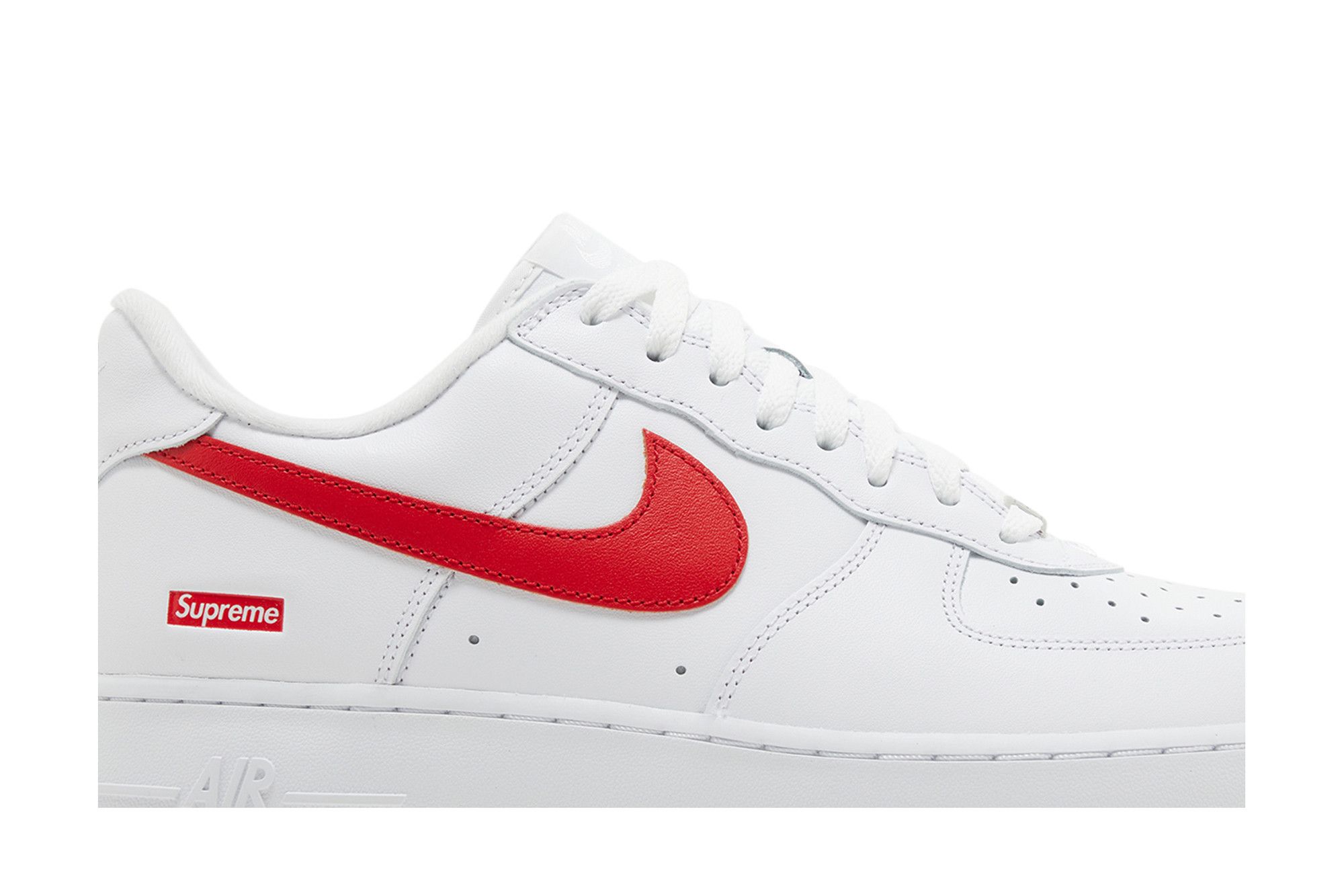 Buy Supreme x Nike Air Force 1 Low 'Box Logo - Speed Red' Shanghai