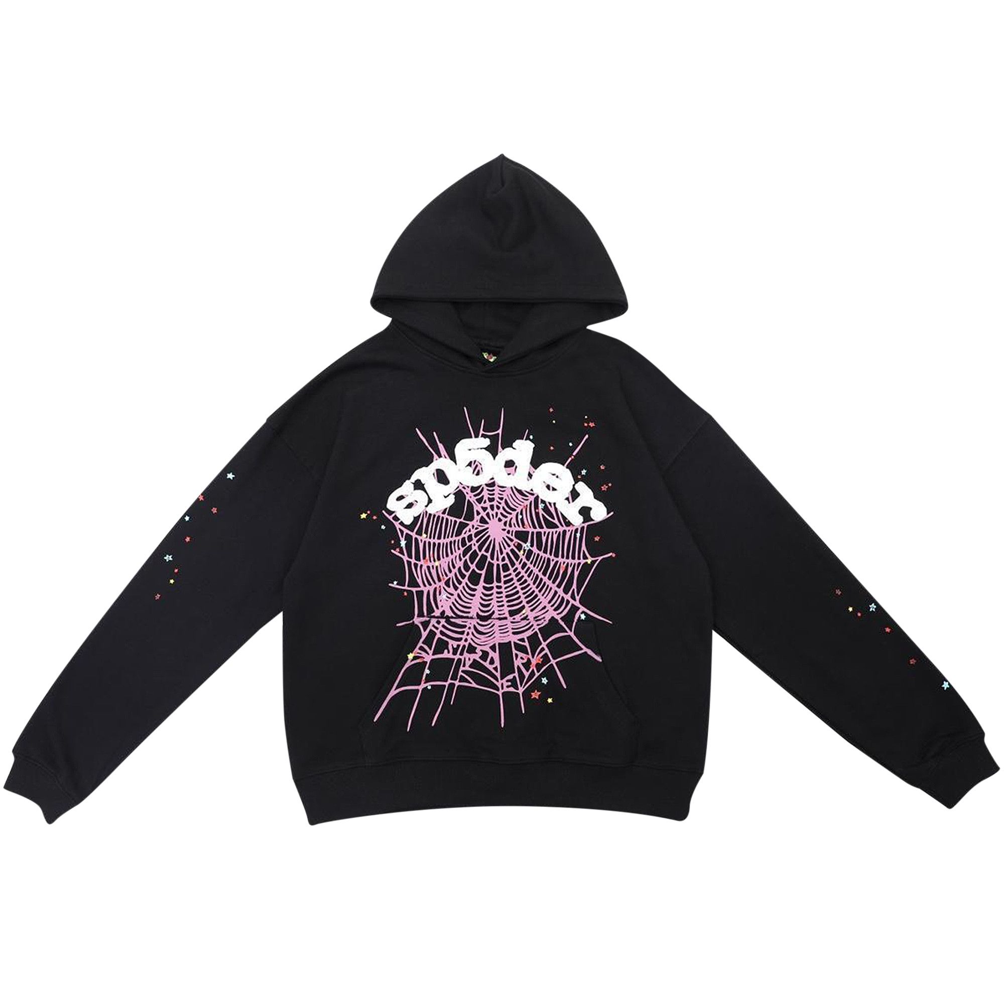 Buy Sp5der Web Hoodie 'Black' - 2406 100000106WH BLAC | GOAT