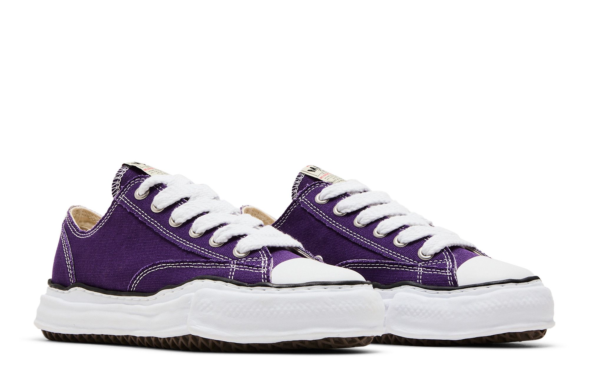 Buy Maison Mihara Yasuhiro Peterson OG Sole Canvas Low 'Purple