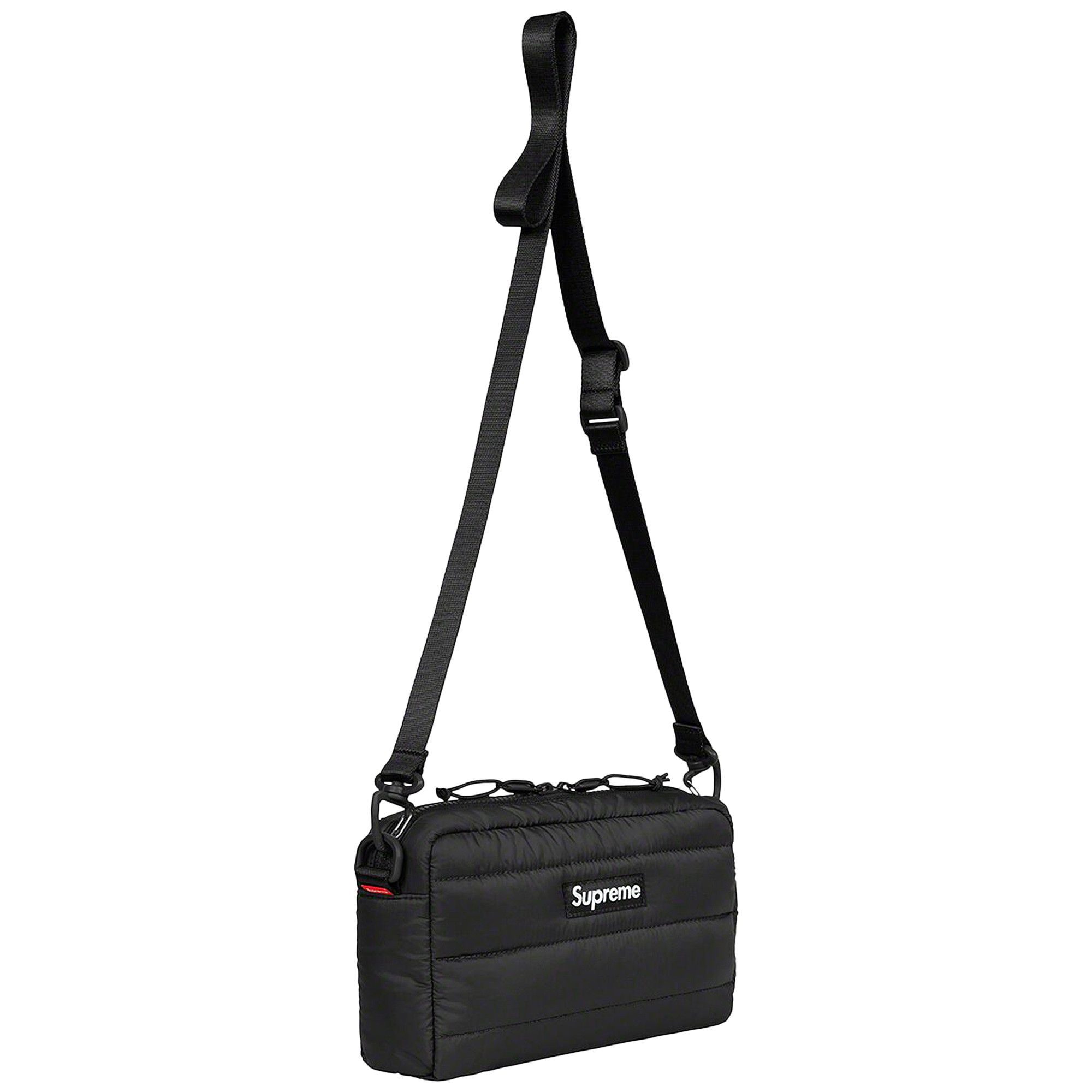 Buy Supreme Puffer Side Bag 'Black' - FW22B18 BLACK | GOAT