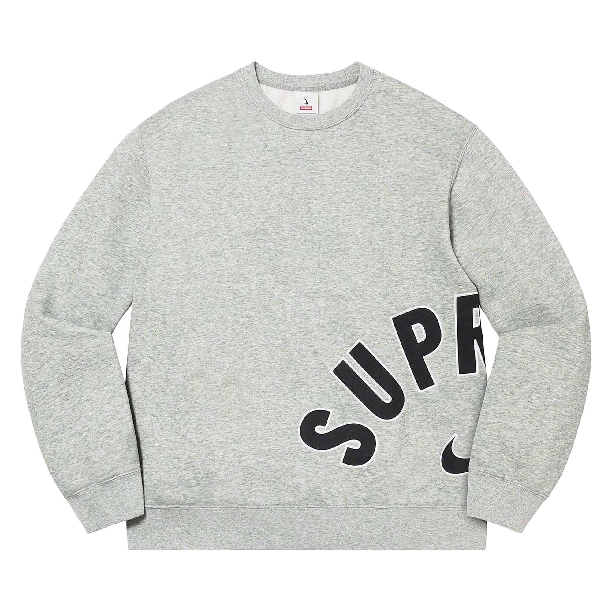 Buy Supreme x Nike Arc Crewneck 'Heather Grey' - SS22SW1 HEATHER