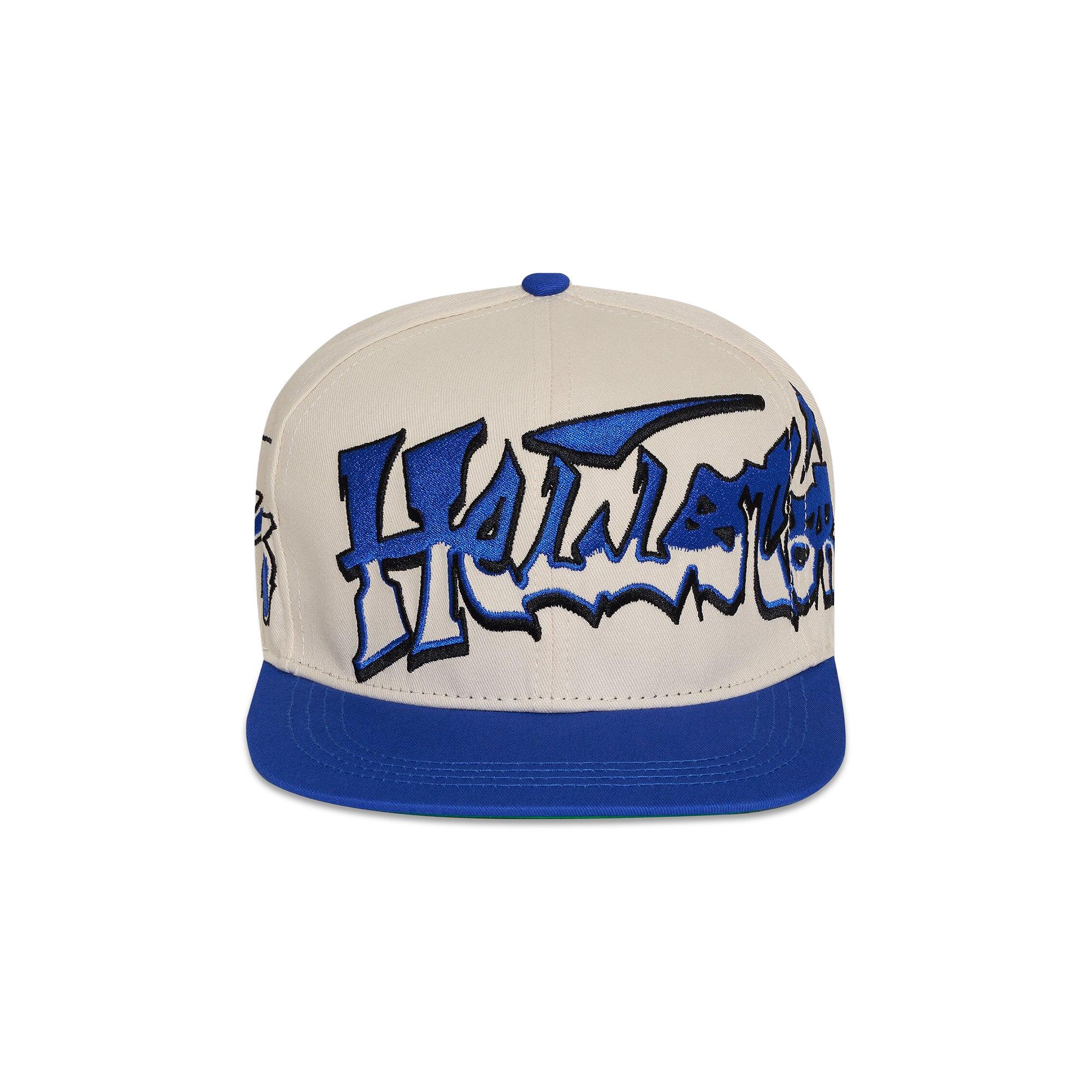 Buy Hellstar Records Snapback Hat 'Blue/White' - HS01HAT005 BLUE