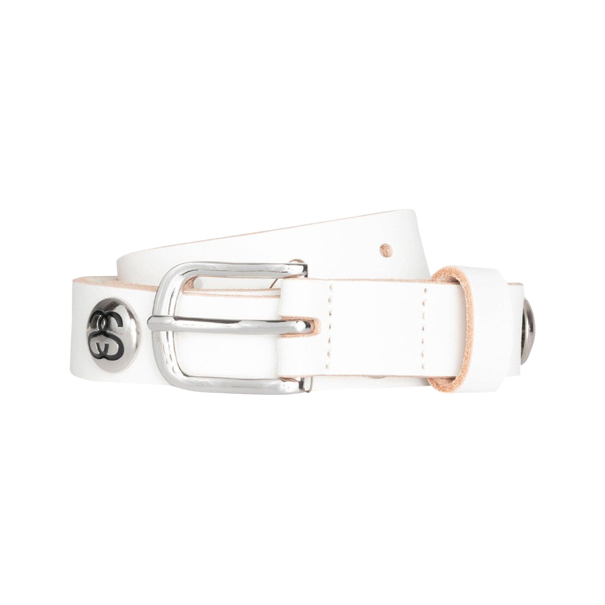 Buy Stussy SS-Link Studded Belt 'Bone' - 135188 BONE | GOAT