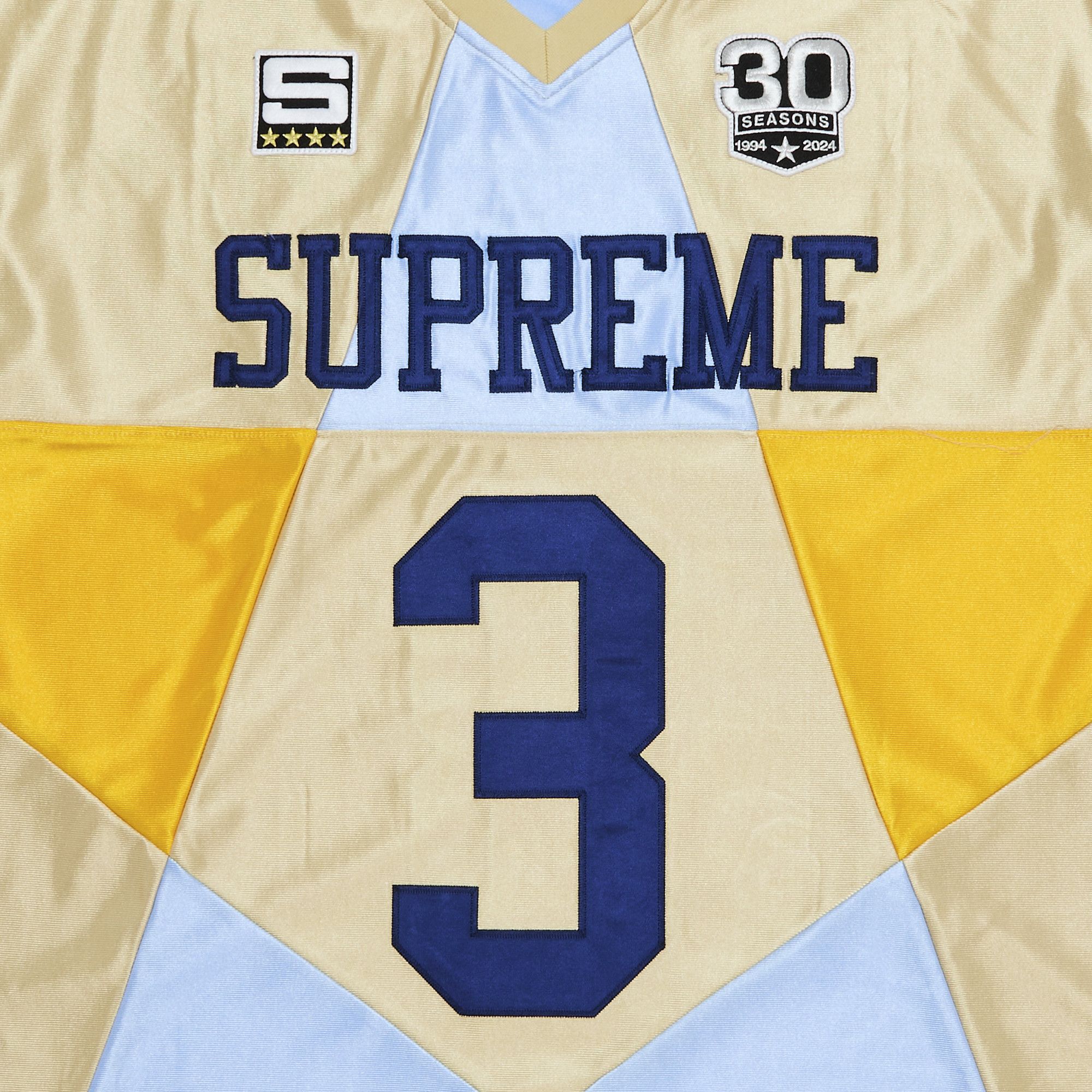Buy Supreme Star Football Jersey 'Gold' - FW24KN75 GOLD | GOAT
