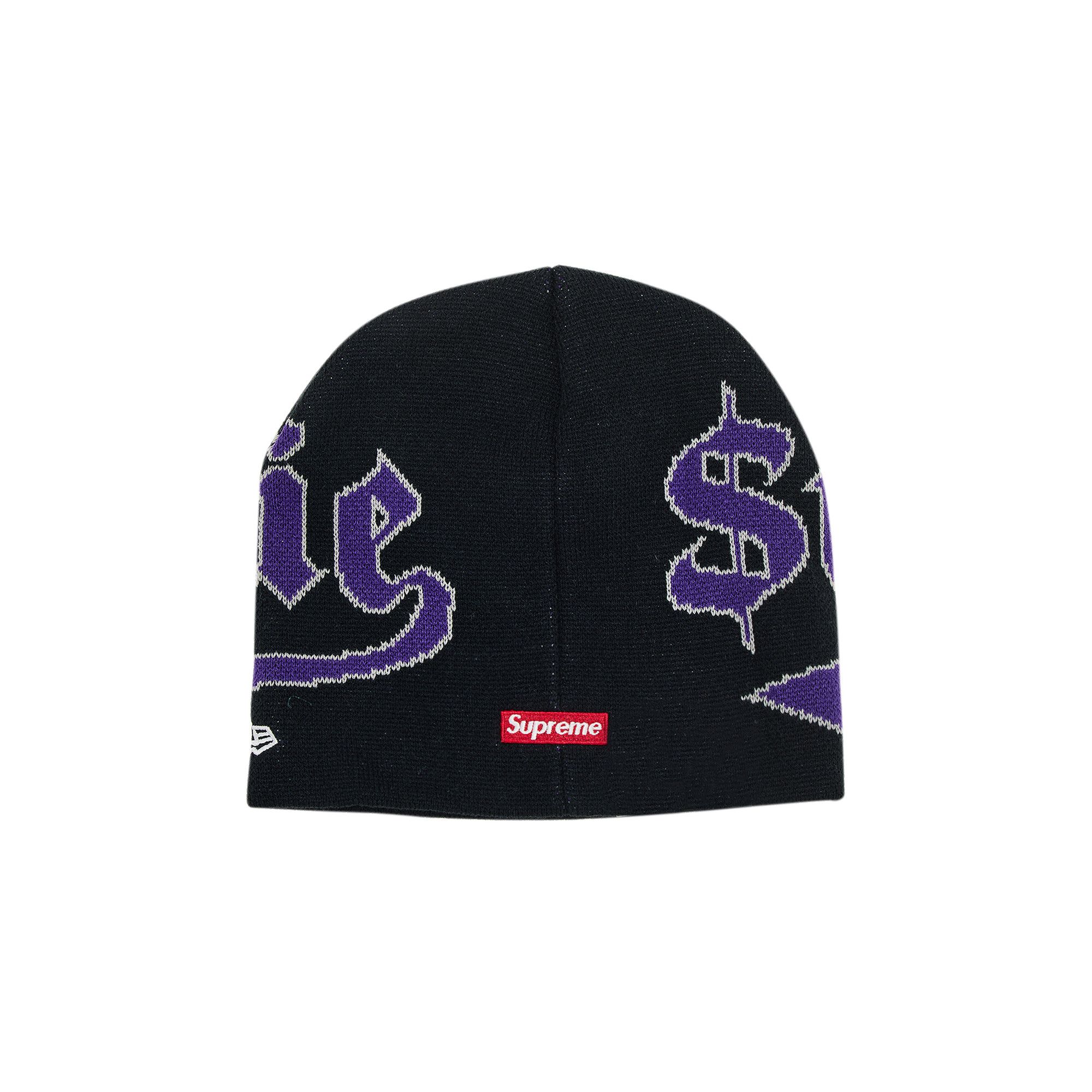 Buy Supreme New Era Accent Beanie 'Navy' - FW24BN67 NAVY | GOAT