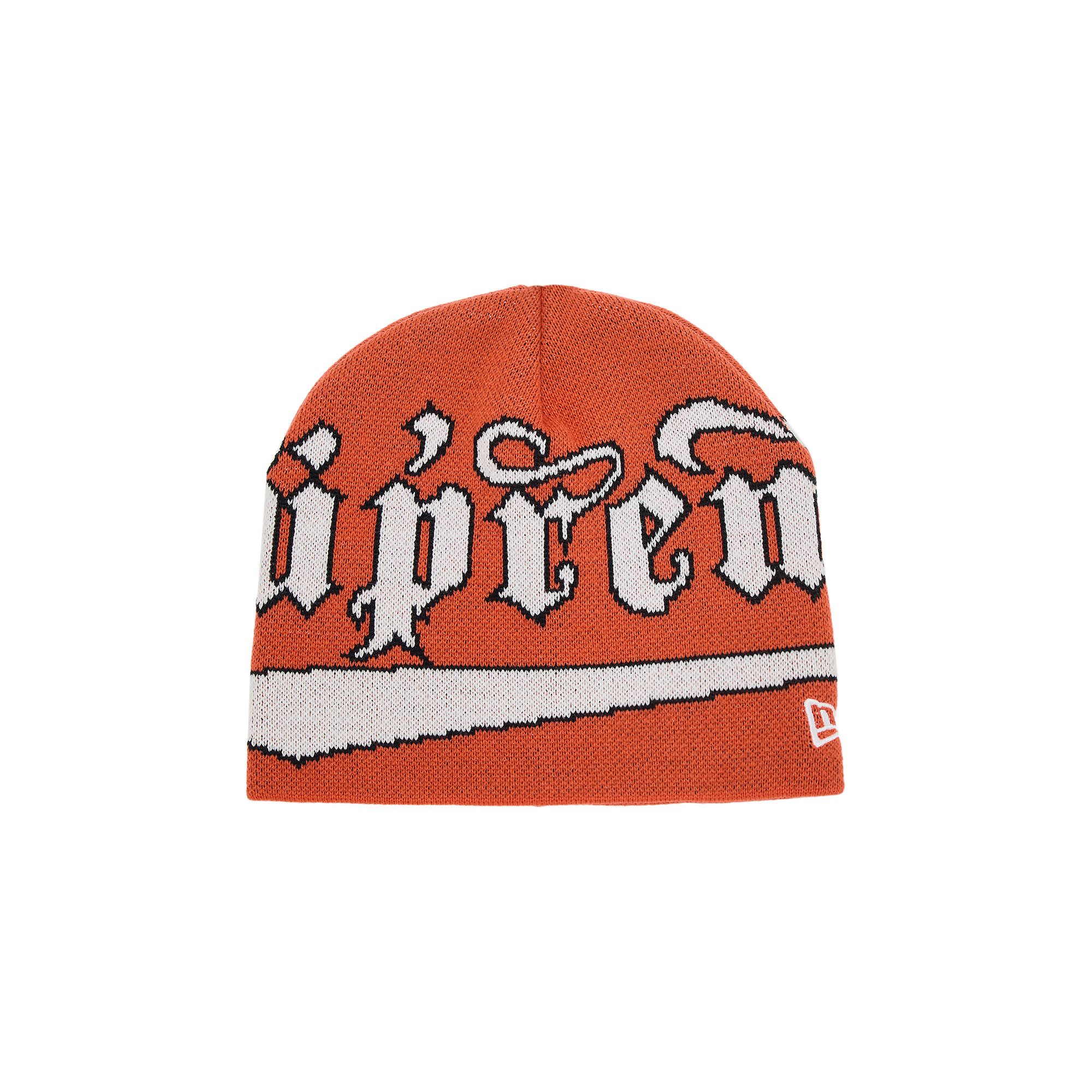 Buy Supreme New Era Accent Beanie 'Orange' - FW24BN67 ORANGE | GOAT