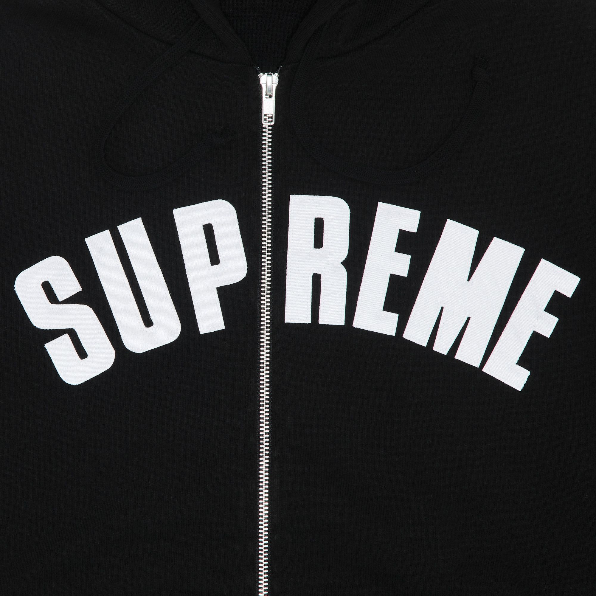 Buy Supreme Arc Thermal Zip Up Hooded Sweatshirt 'Black