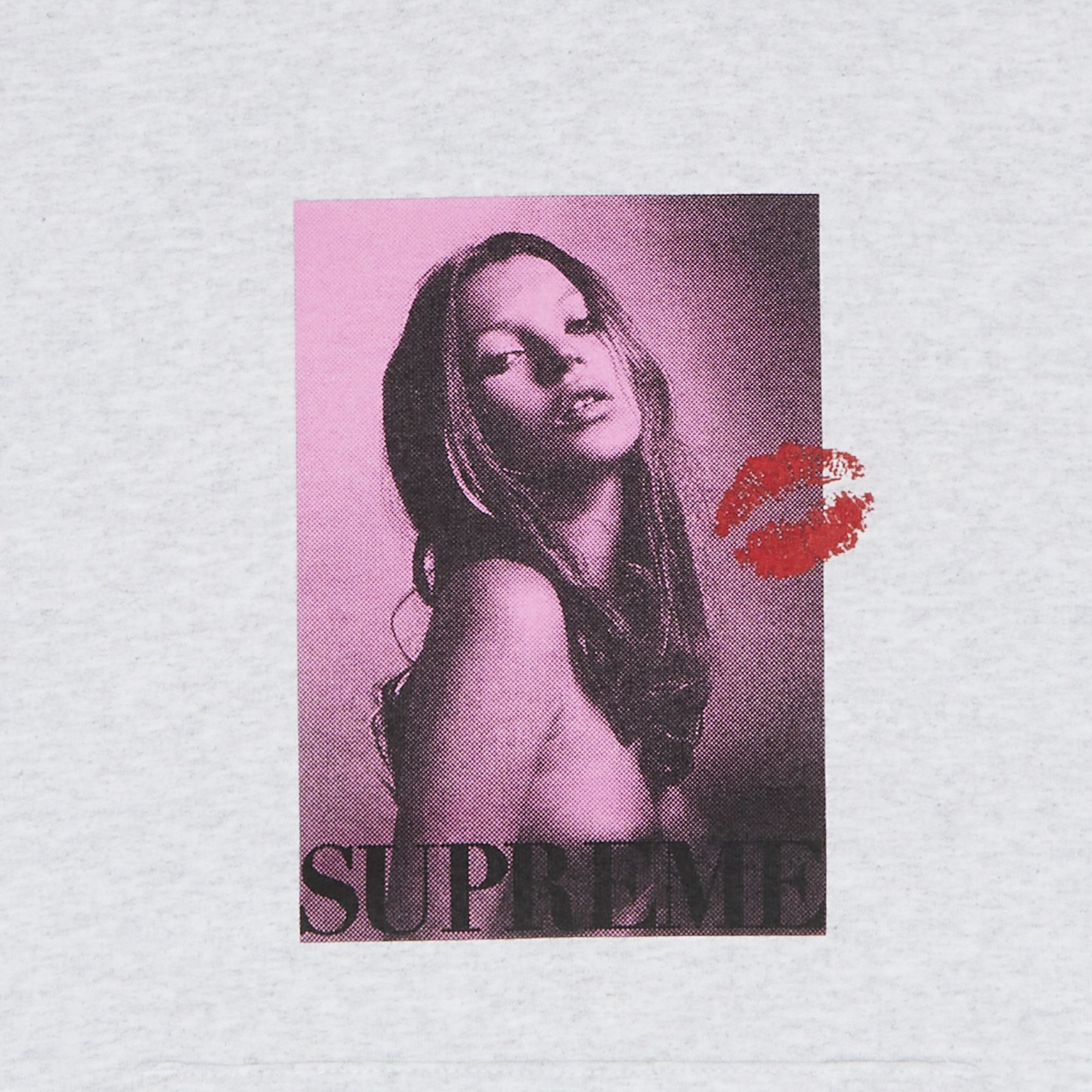 Buy Supreme Kate Moss Hooded Sweatshirt 'Ash Grey' - FW24SW70 ASH