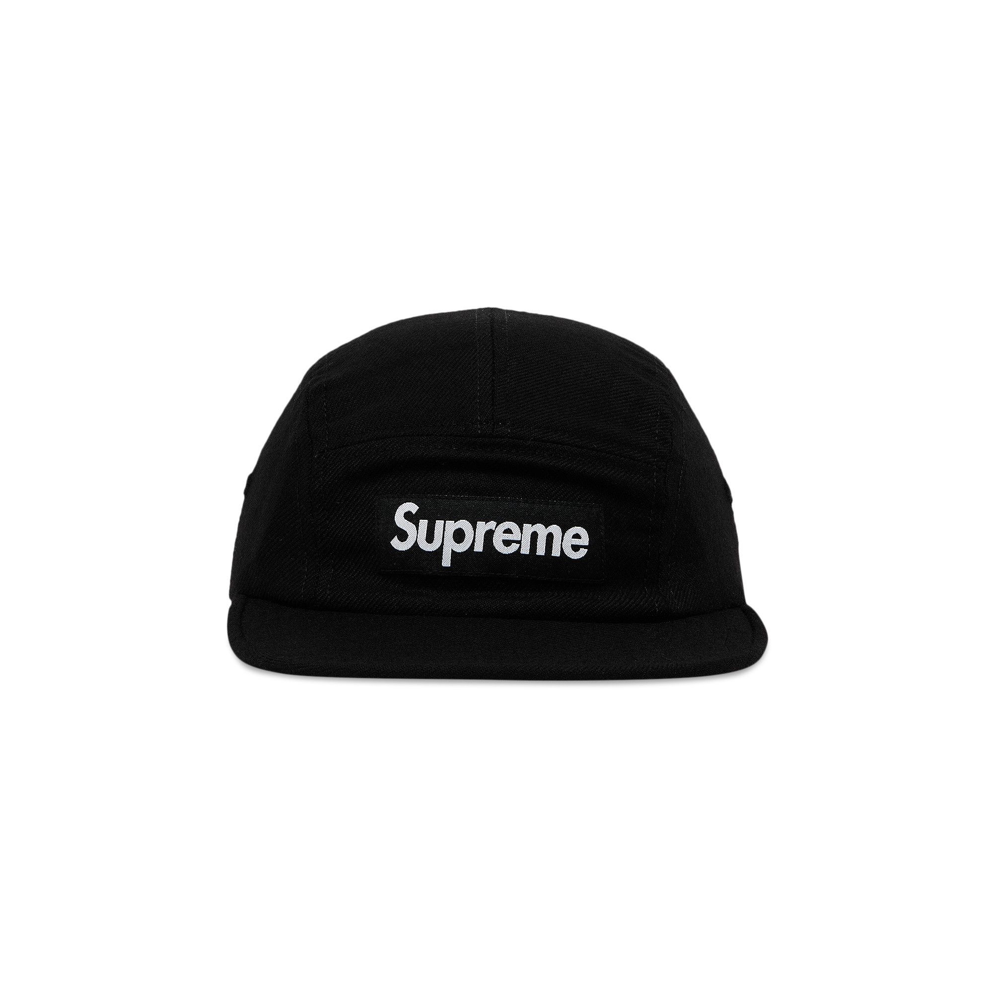 Buy Supreme Lochcarron Camp Cap 'Black' - FW24H108 BLACK | GOAT
