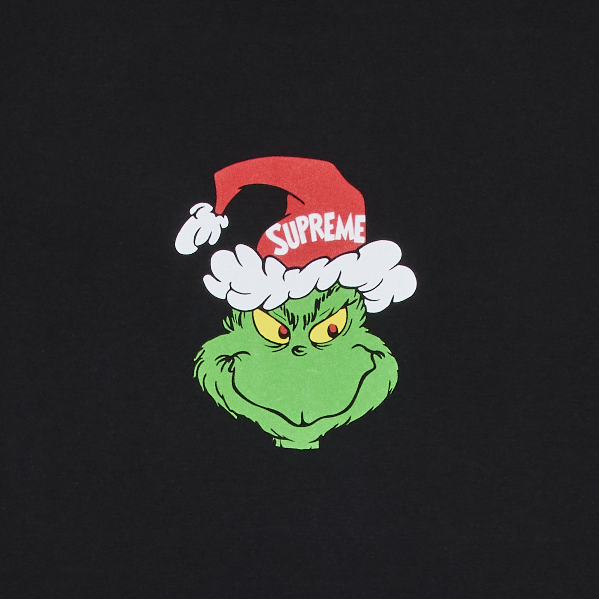 Buy Supreme Grinch Tee 'Black' - FW24T48 BLACK | GOAT