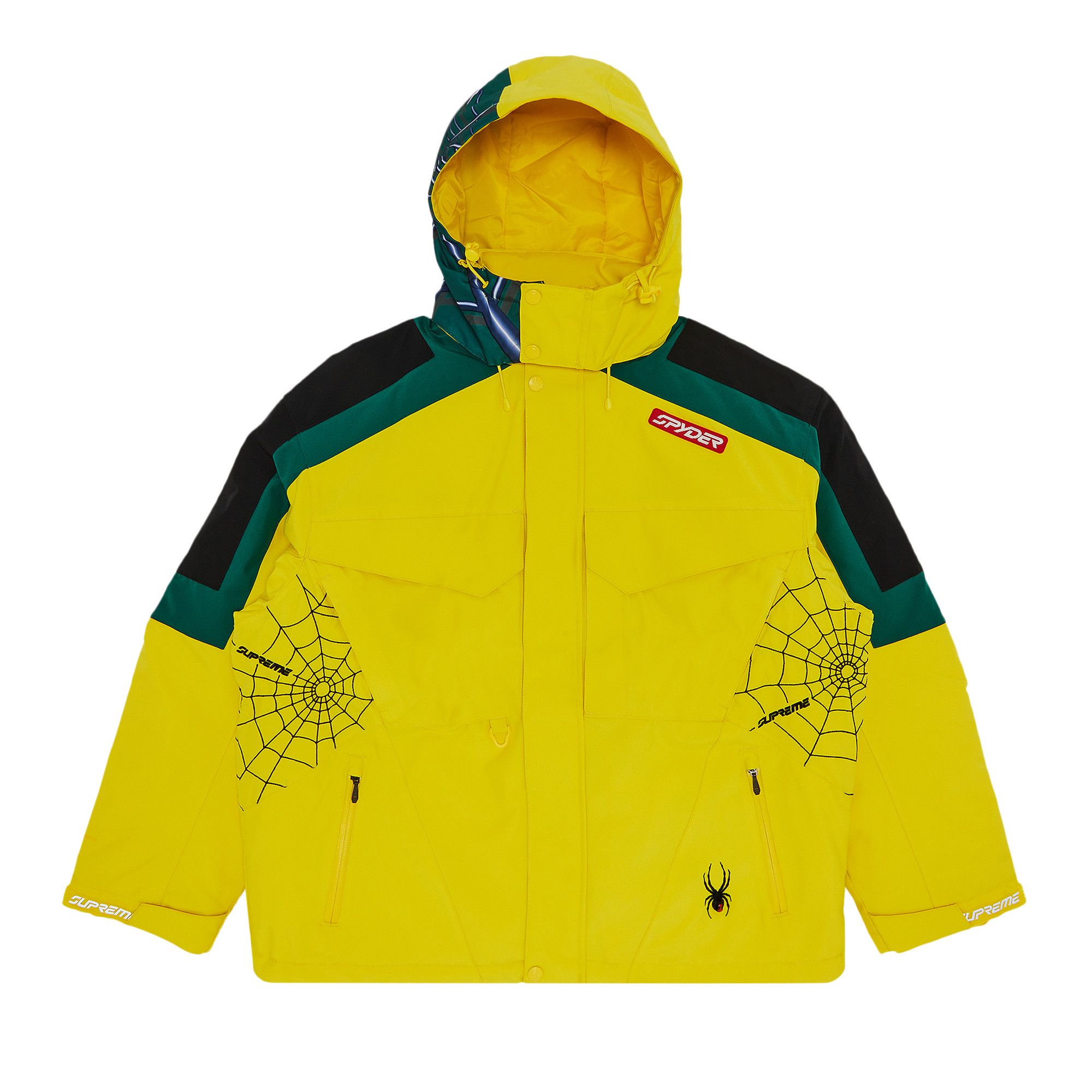 Buy Supreme x Spyder Technical Jacket 'Yellow' - FW24J49 YELLOW | GOAT