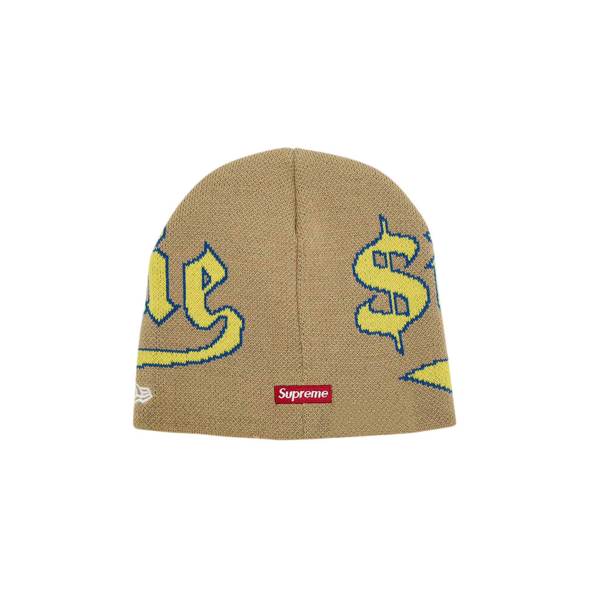 Buy Supreme New Era Accent Beanie 'Khaki' - FW24BN67 KHAKI | GOAT