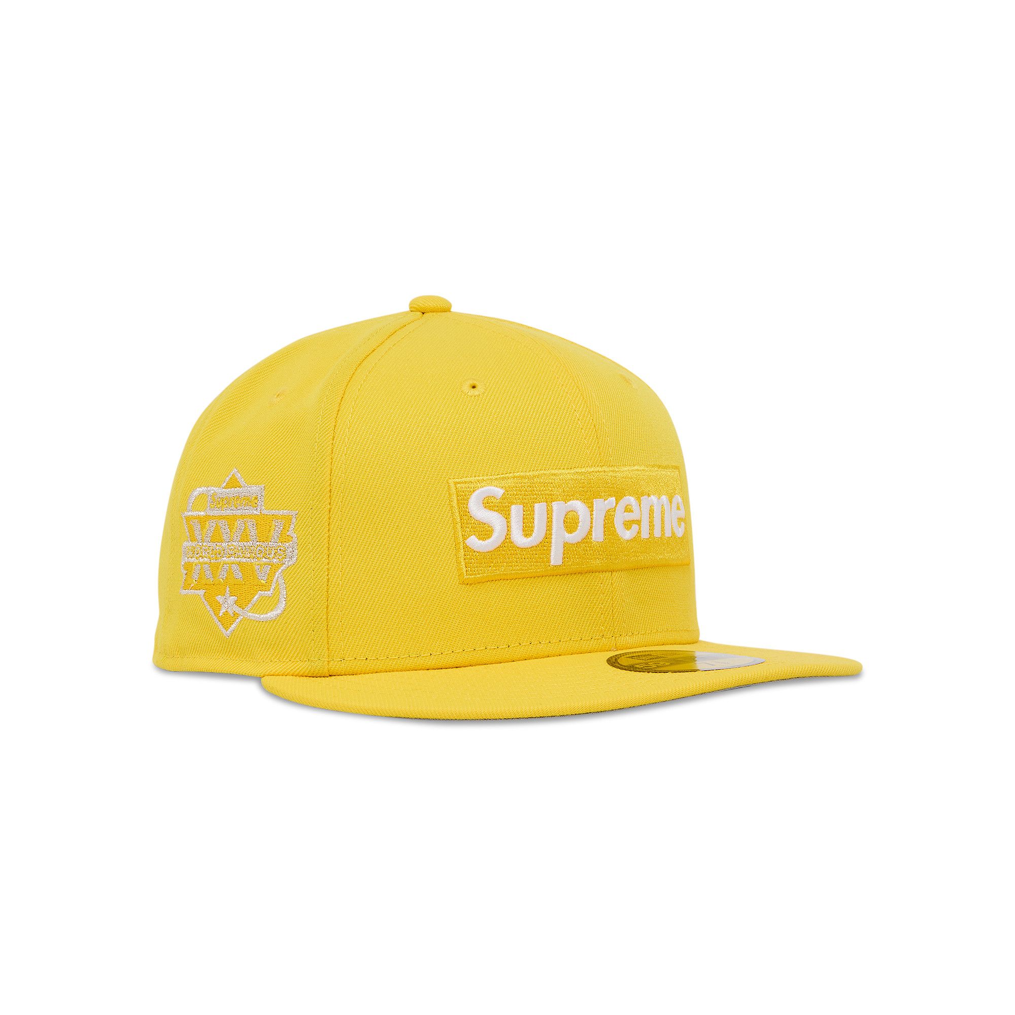 Buy Supreme Championship Box Logo New Era 'Yellow' - SS25H112