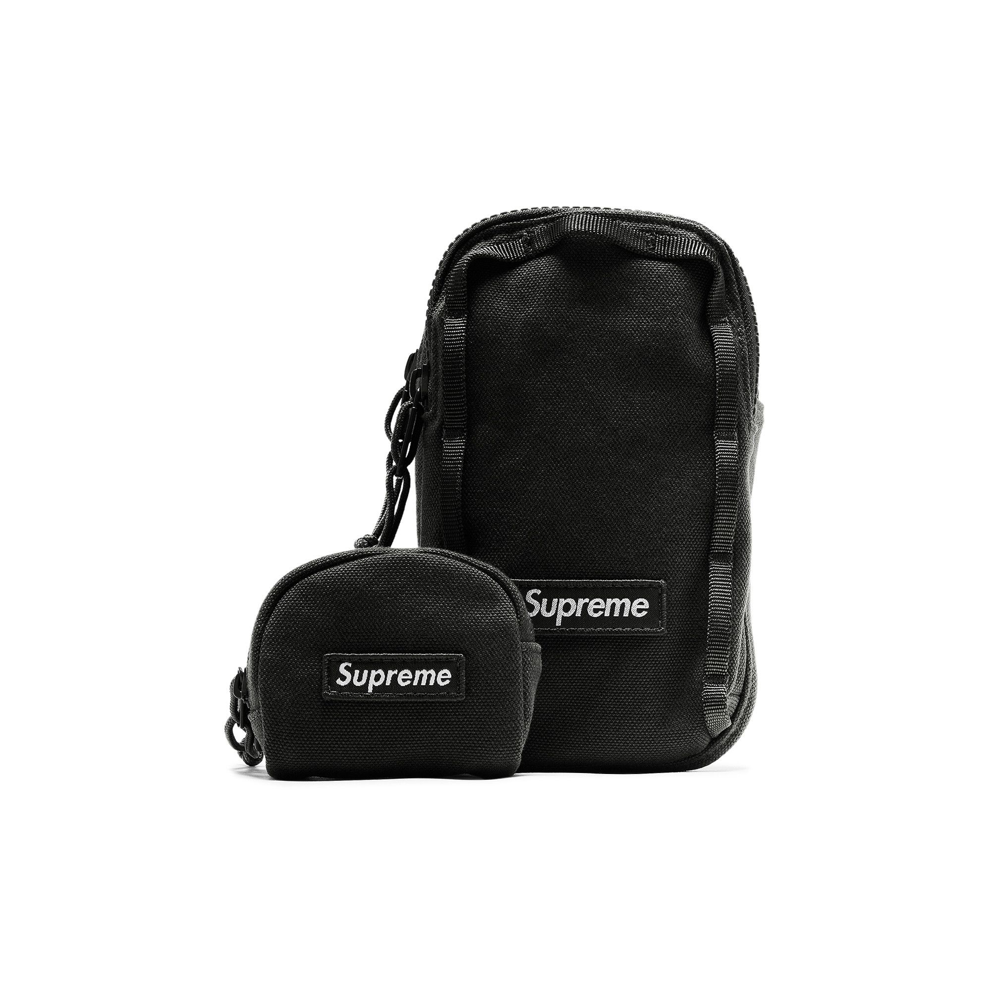 Buy Supreme Camera Bag + Mini Pouch 'Black' - SS25B9 BLACK | GOAT