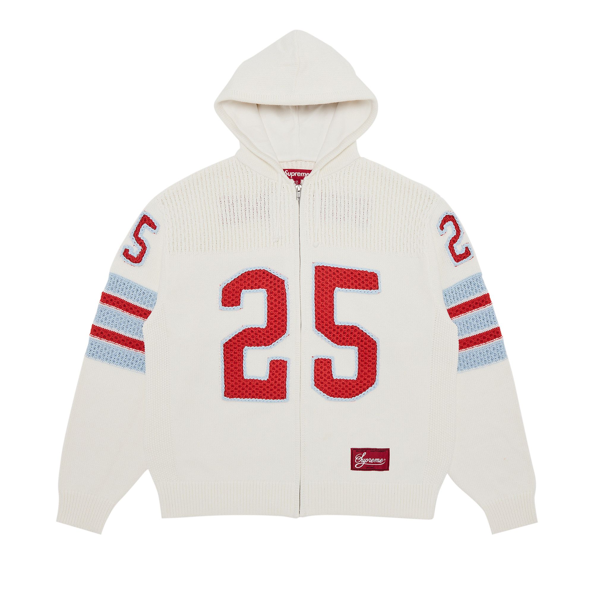 Buy Supreme Sport Zip Up Hooded Sweater 'White' - SS25SK18 WHITE