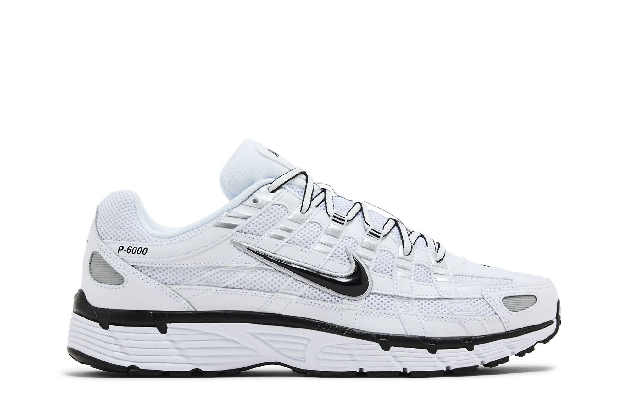 Buy Nike P-6000 'White Metallic Silver Black' - CD6404 107 | GOAT