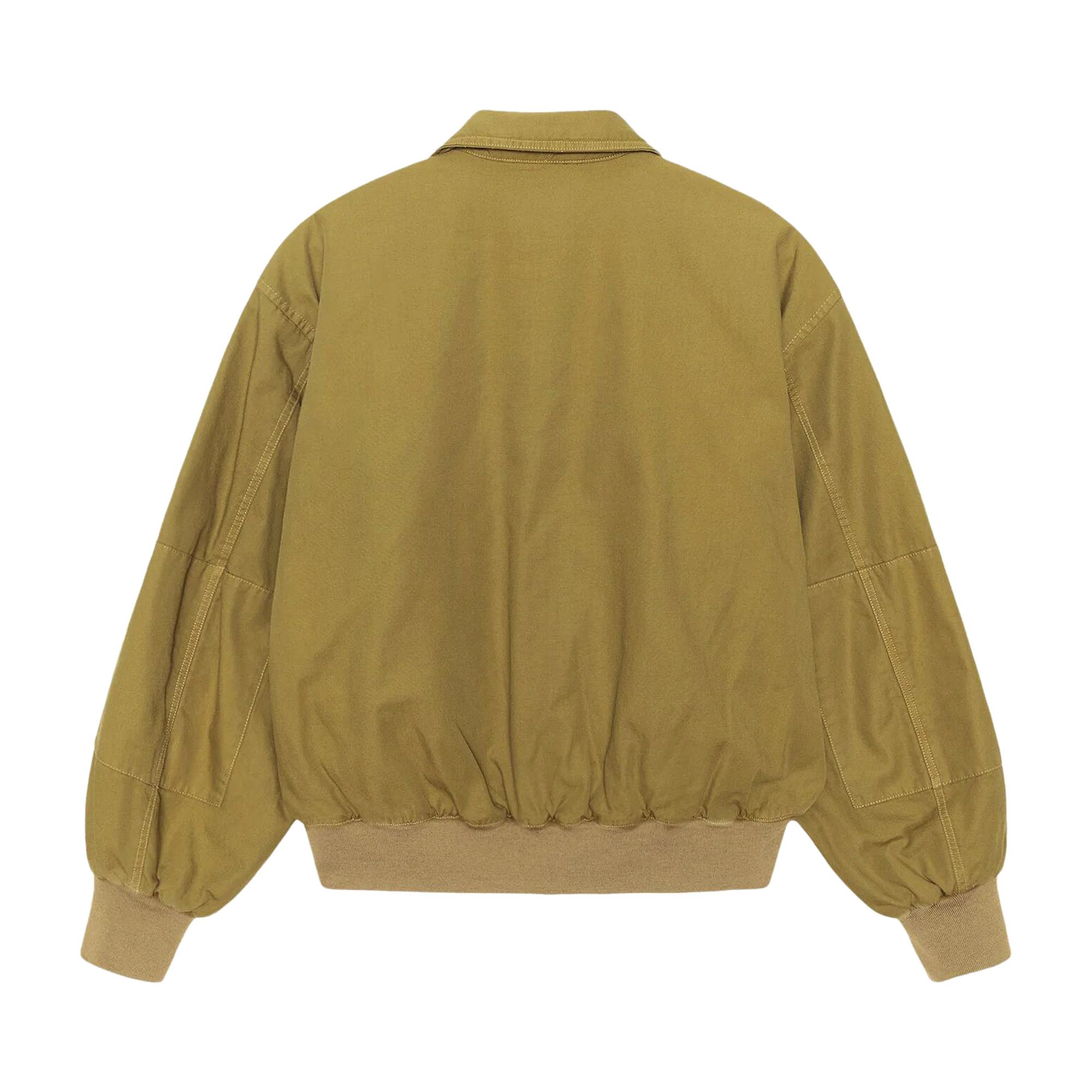Buy Stussy Flight Bomber 'Golden Olive' - 115837 GOLD | GOAT