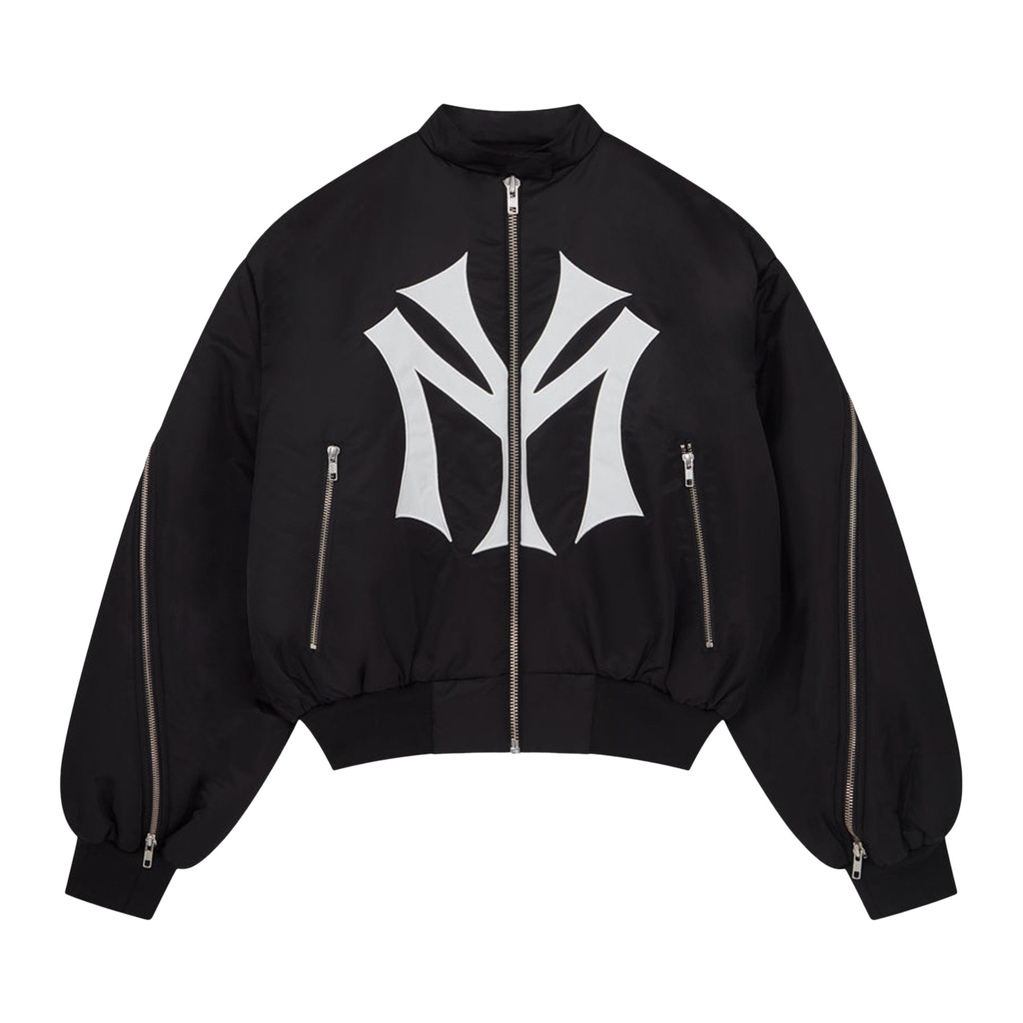 Buy Mowalola MY City Bomber 'Black' - 05083 1SS2406MMCBB BLAC | GOAT