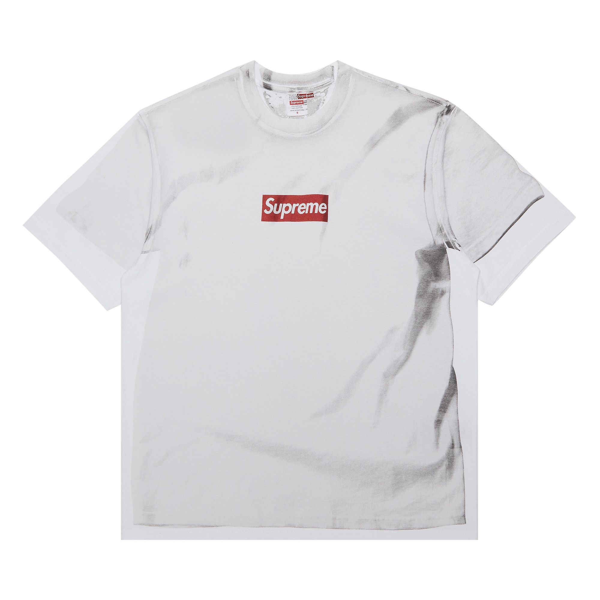 Buy Supreme x MM6 Maison Margiela Box Logo Tee 'White' - SS24KN49