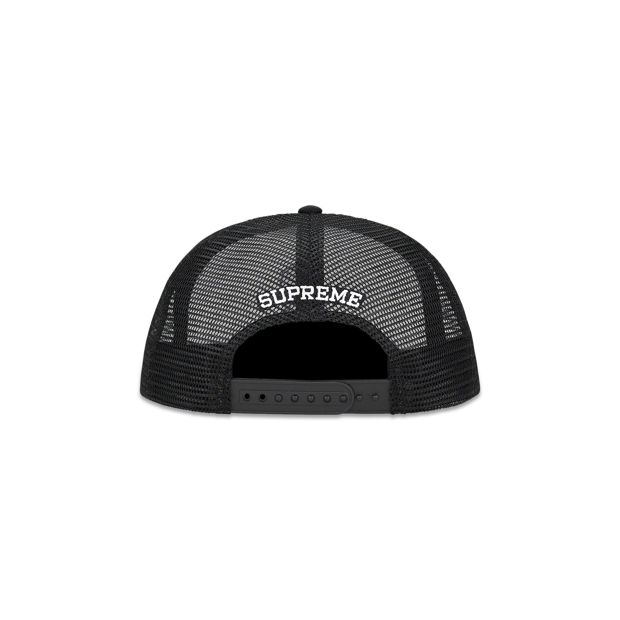 Buy Supreme Pin Up Mesh Back 5-Panel 'Black' - FW22H131 BLACK | GOAT