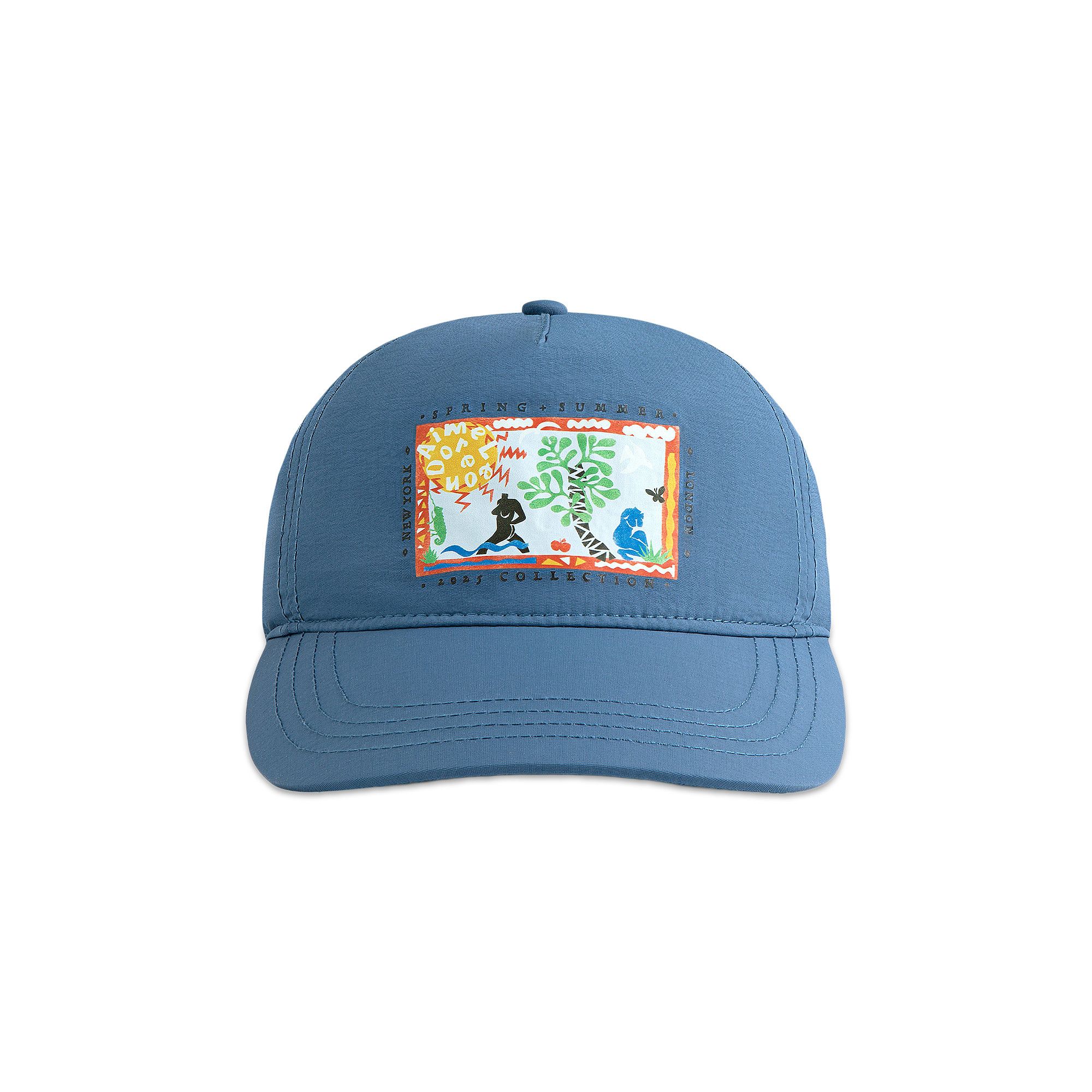 Buy Aimé Leon Dore Collage Hat 'Weathered Marine' - SS25AH007 WEAT
