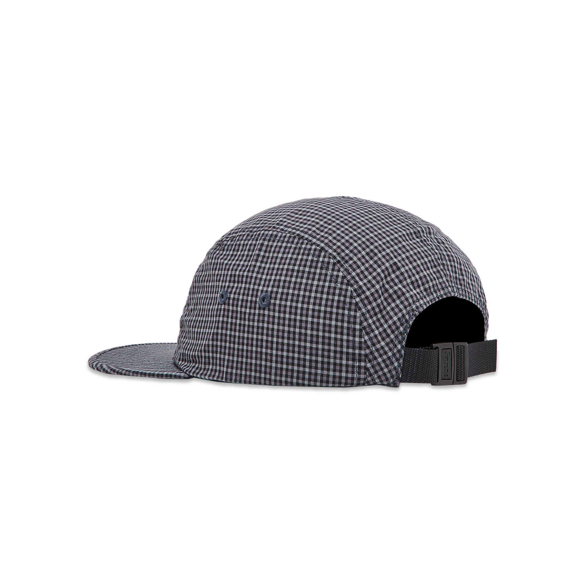 Buy Supreme x Cordura Plaid Camp Cap 'Black' - SS25H21 BLACK | GOAT IT