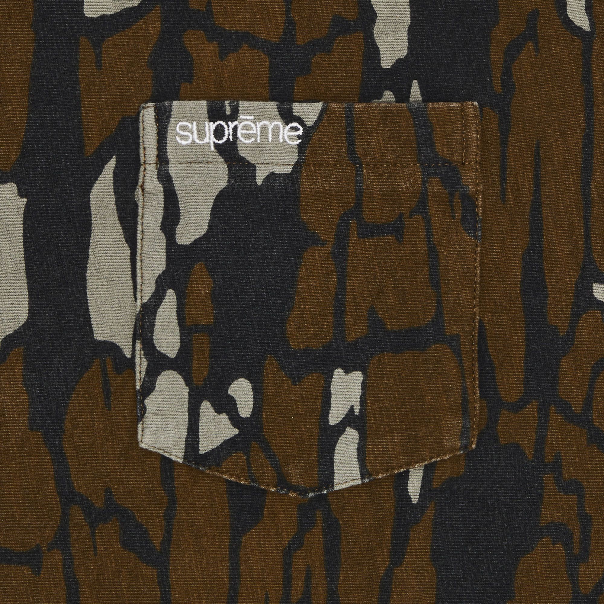 Buy Supreme Short-Sleeve Pocket Tee 'Mossy Oak Trebark Camo