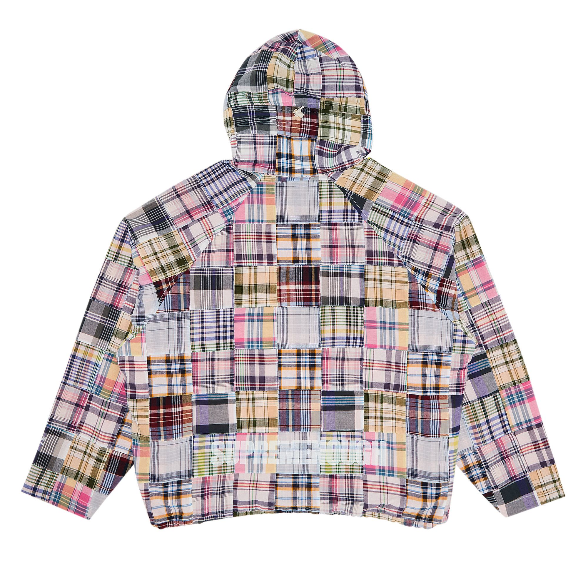 Buy Supreme x Goodenough Patchwork Madras Hooded Jacket