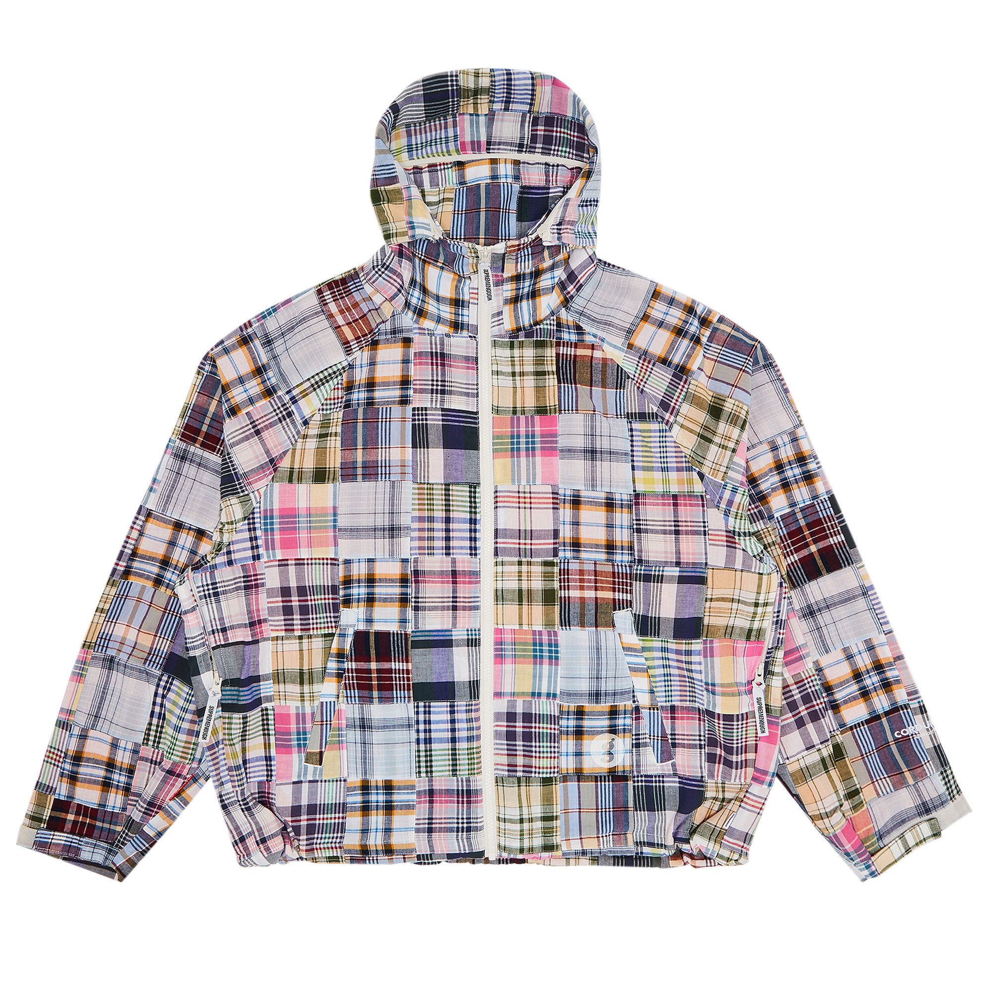 Buy Supreme x Goodenough Patchwork Madras Hooded Jacket