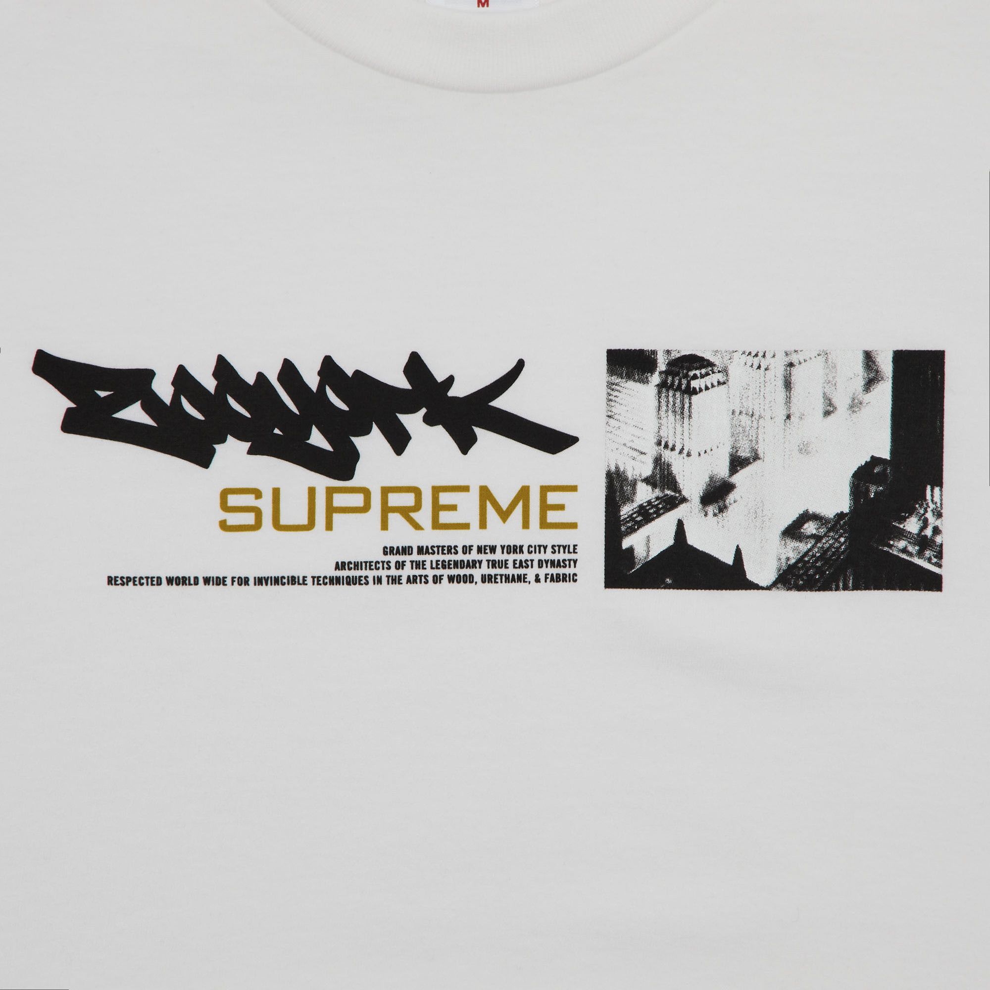 Buy Supreme x Zoo York Dynasty Tee 'White' - SS25T41 WHITE | GOAT