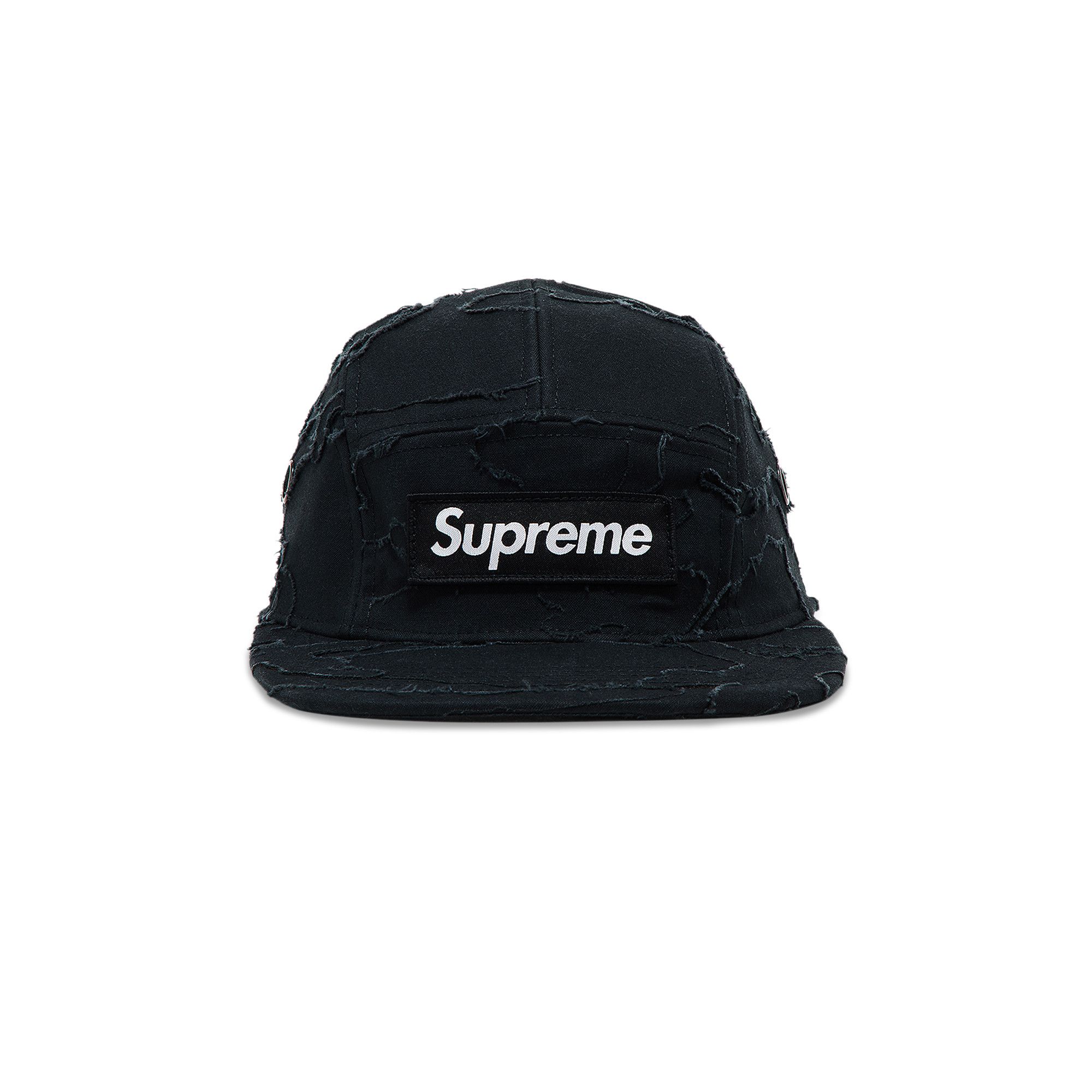 Buy Supreme Layered Camo Camp Cap 'Black' - SS25H97 BLACK | GOAT