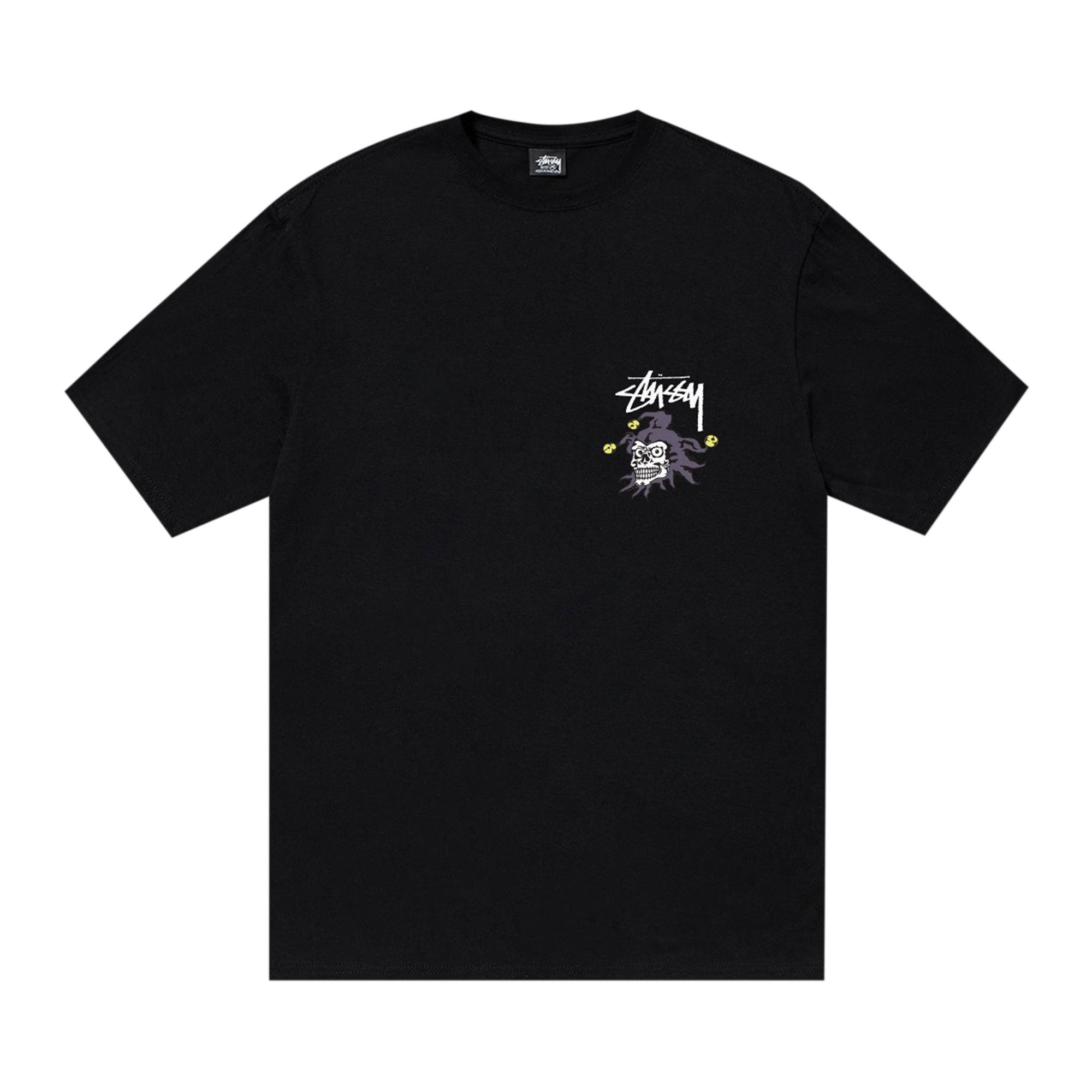 Buy Stussy Joker Tee 'Black' - 1905153 BLAC | GOAT