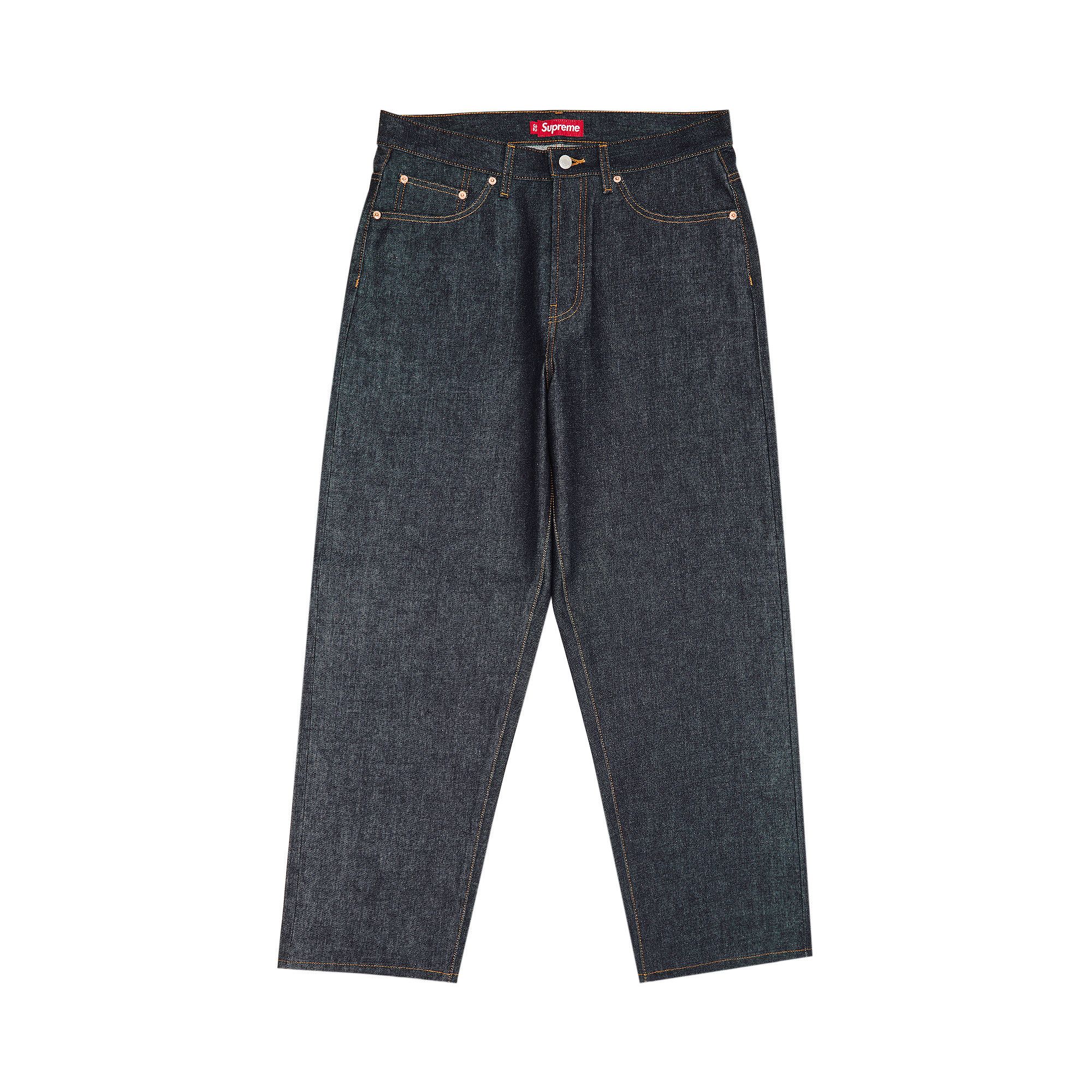 Buy Supreme Baggy Selvedge Jean 'Rigid Indigo' - FW25P26 RIGID