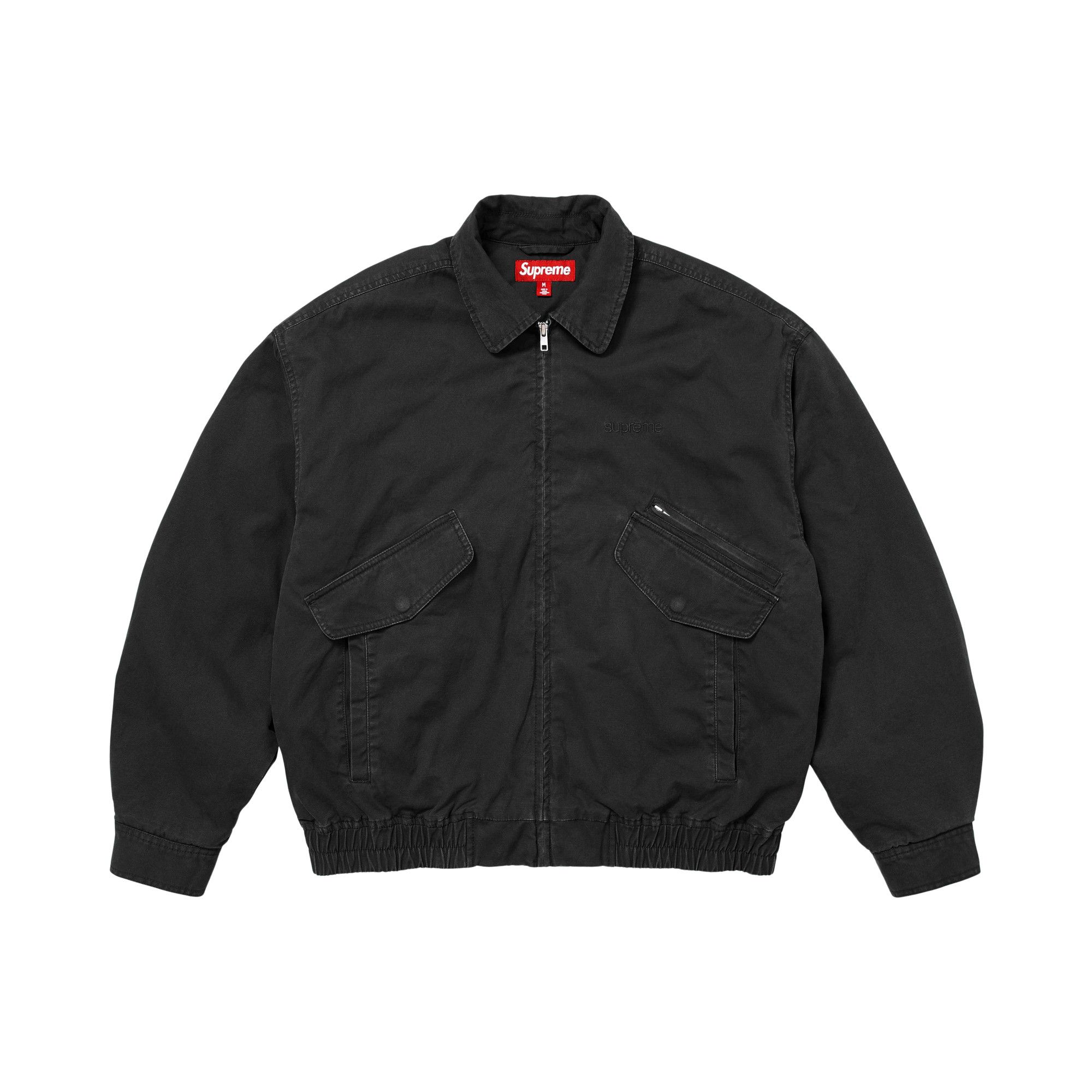 Buy Supreme Hooded Utility Jacket 'Black' - FW25J85 BLACK | GOAT