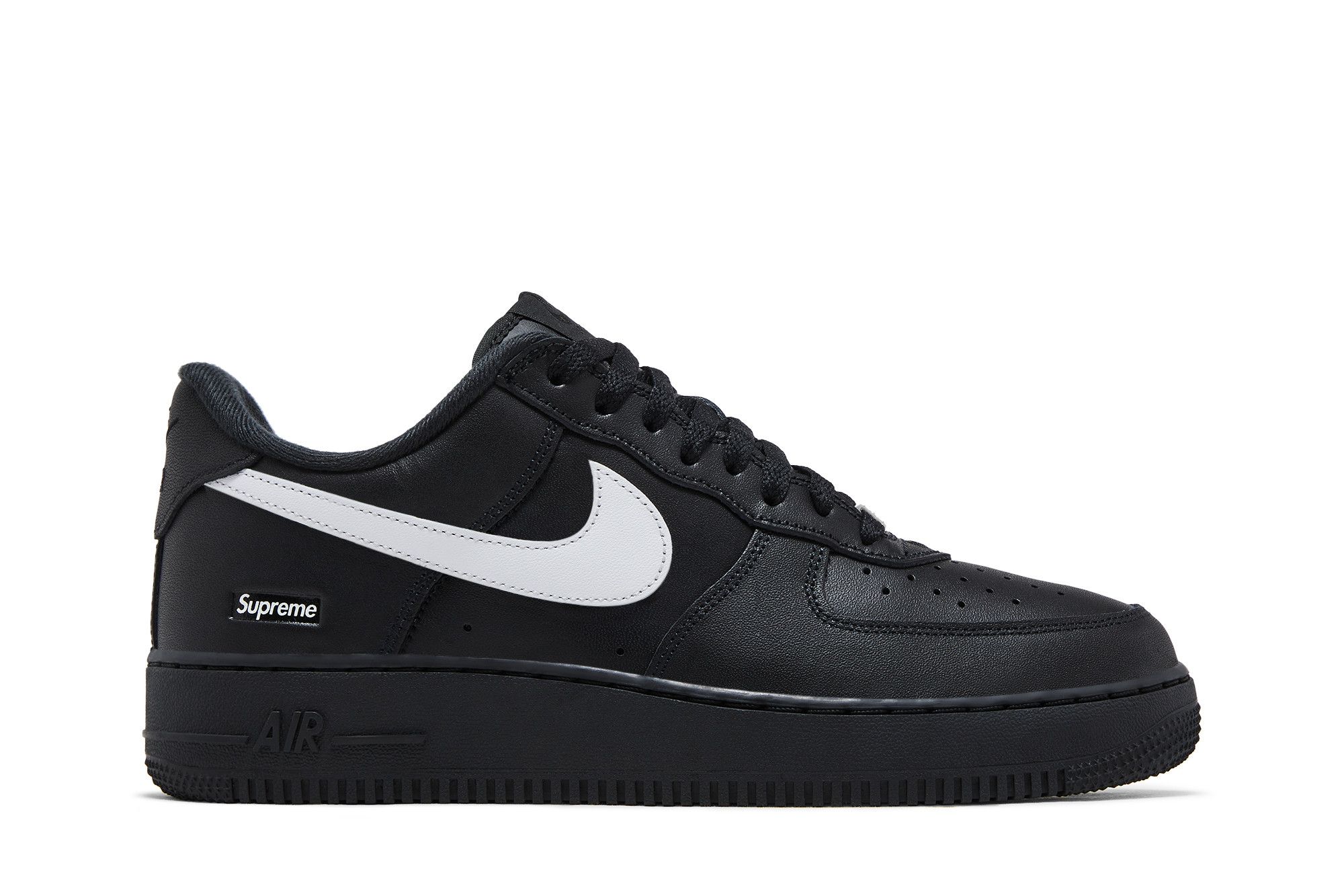 Buy Supreme x Nike Air Force 1 Low 'Box Logo - Black White