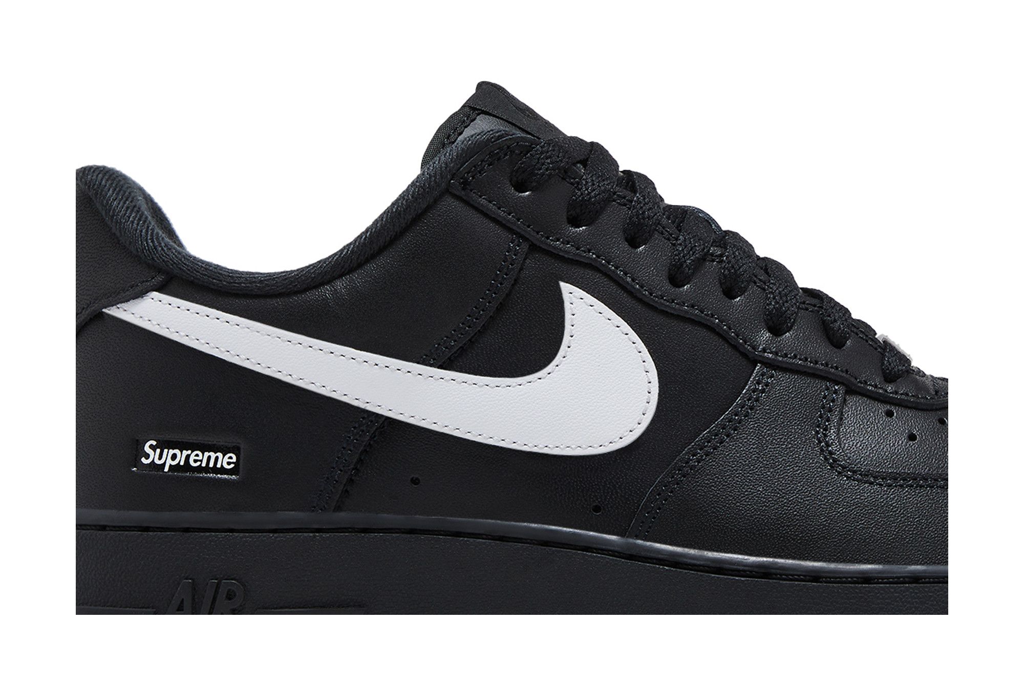 Buy Supreme x Nike Air Force 1 Low 'Box Logo - Black White