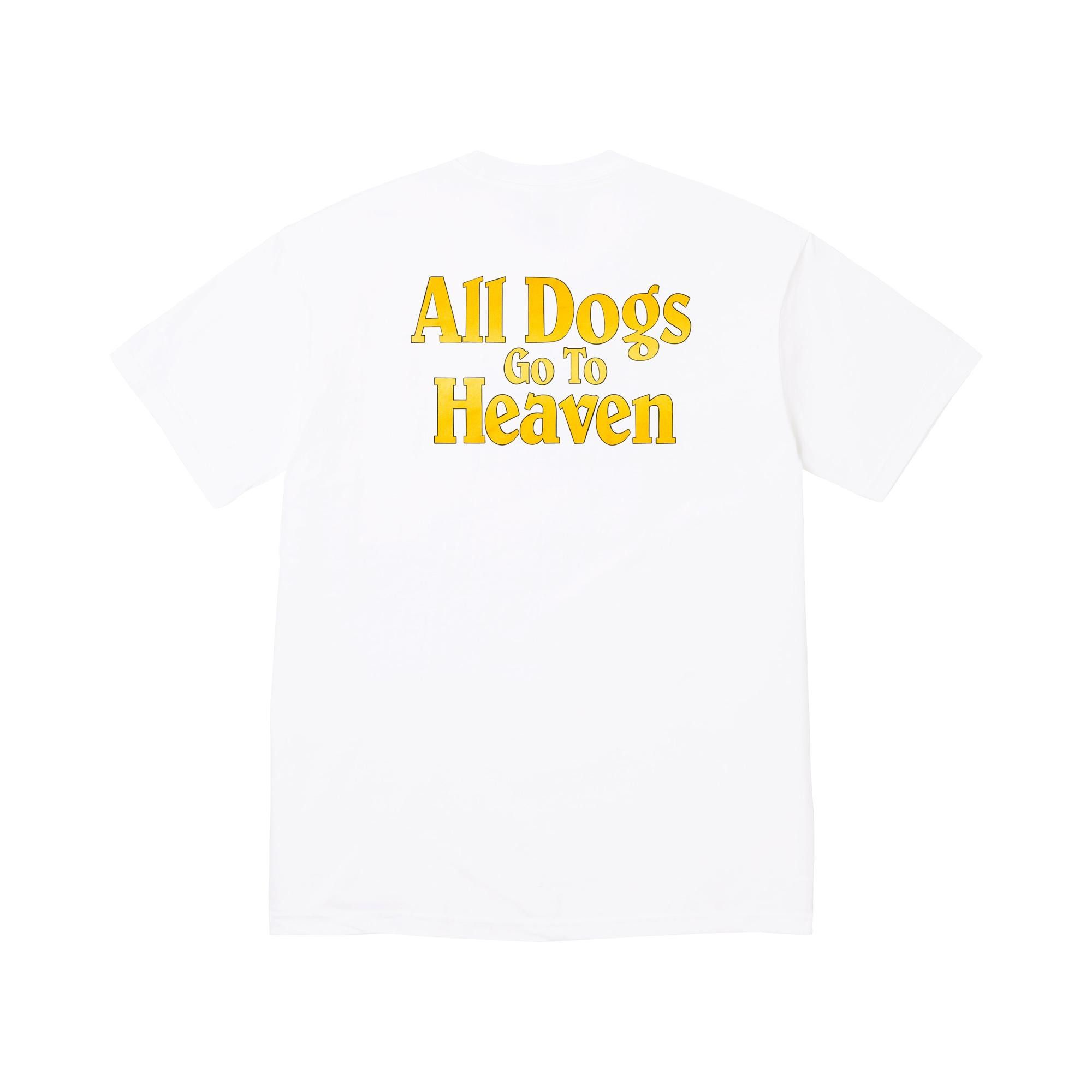 Buy Supreme All Dogs Go To Heaven Tee 'White' - FW25T42 WHITE | GOAT