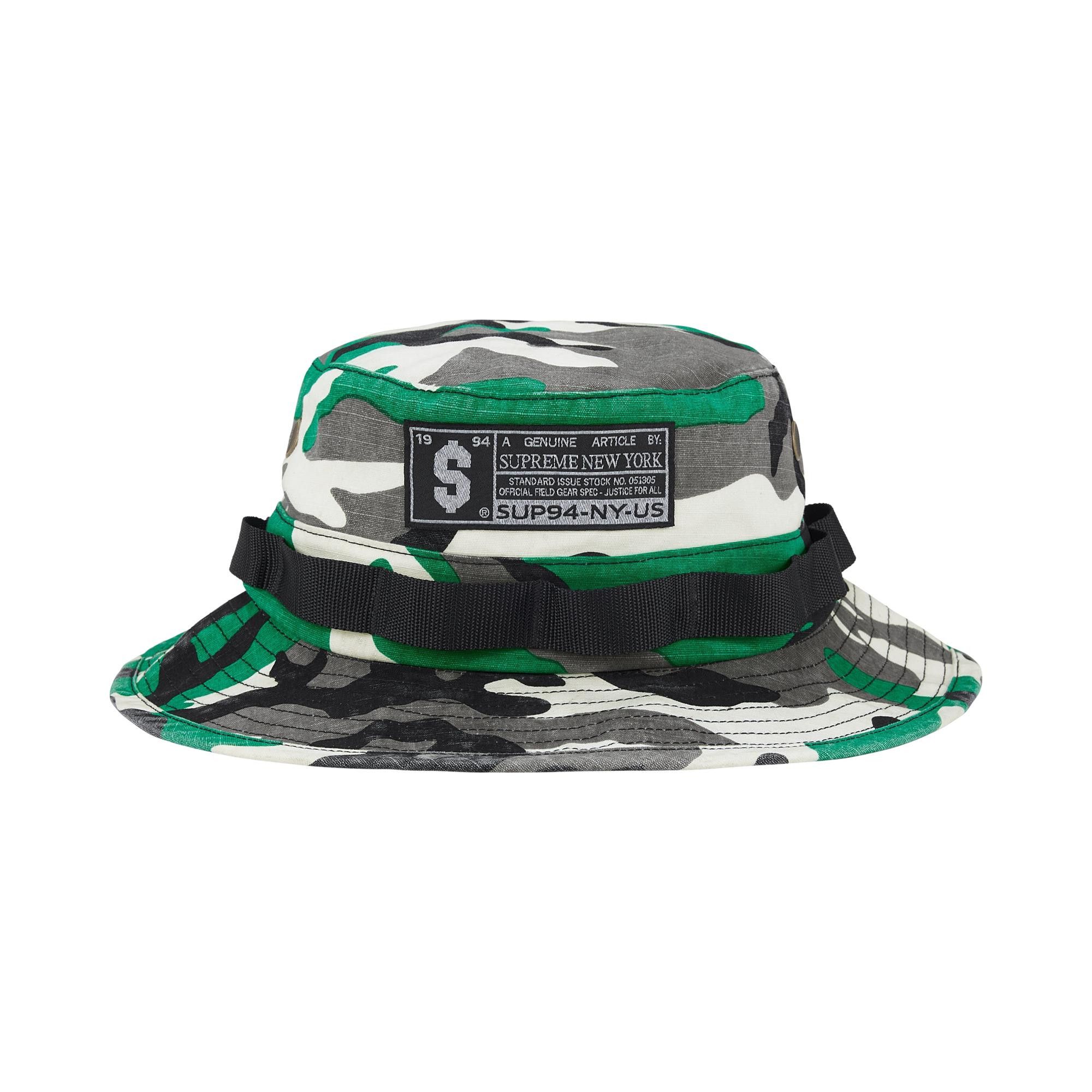 Buy Supreme Military Boonie 'Green Camo' - FW25H59 GREEN CAMO | GOAT