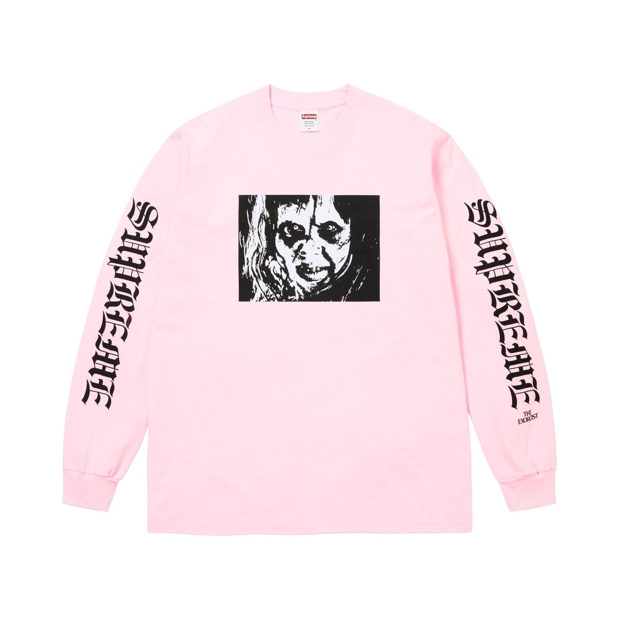 Buy Supreme x The Exorcist Mother Long-Sleeve Tee 'Light Pink