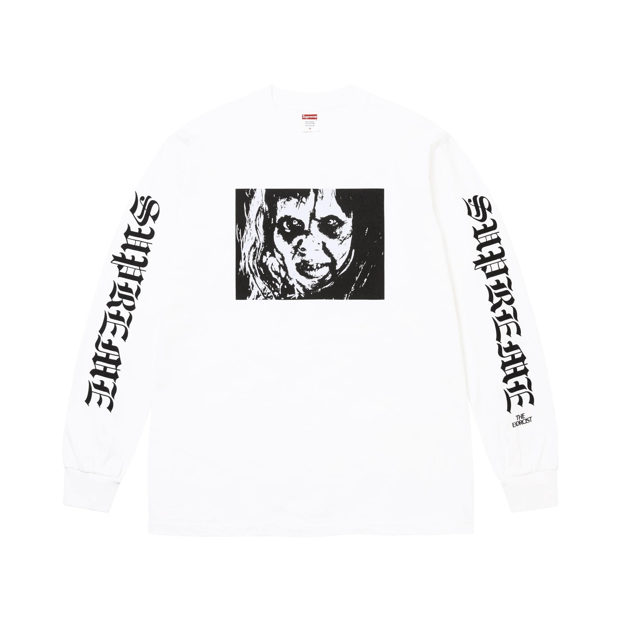 Buy Supreme x The Exorcist Mother Long-Sleeve Tee 'White' - FW25T5