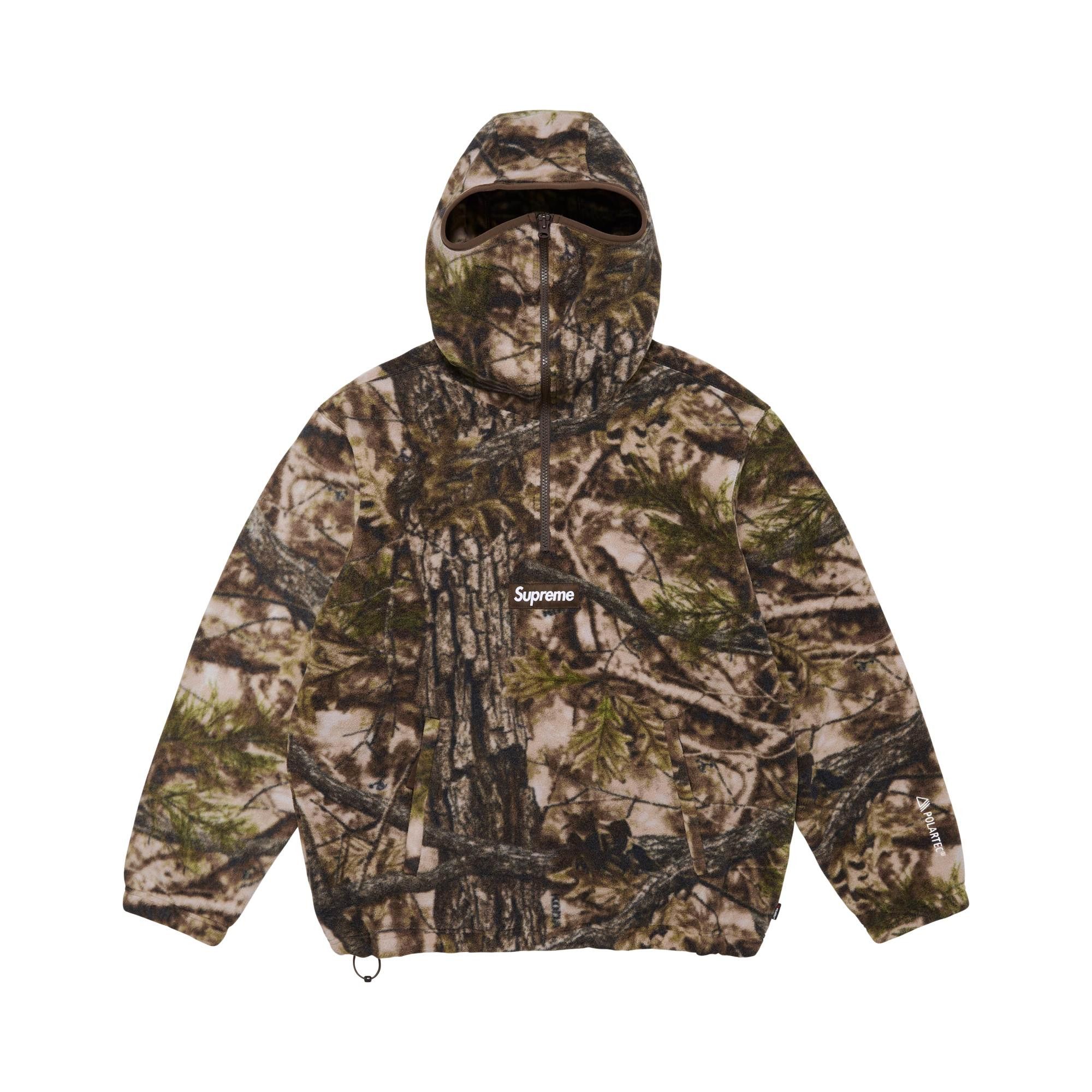 Buy Supreme Polartec Face Mask Half Zip Hooded Sweatshirt