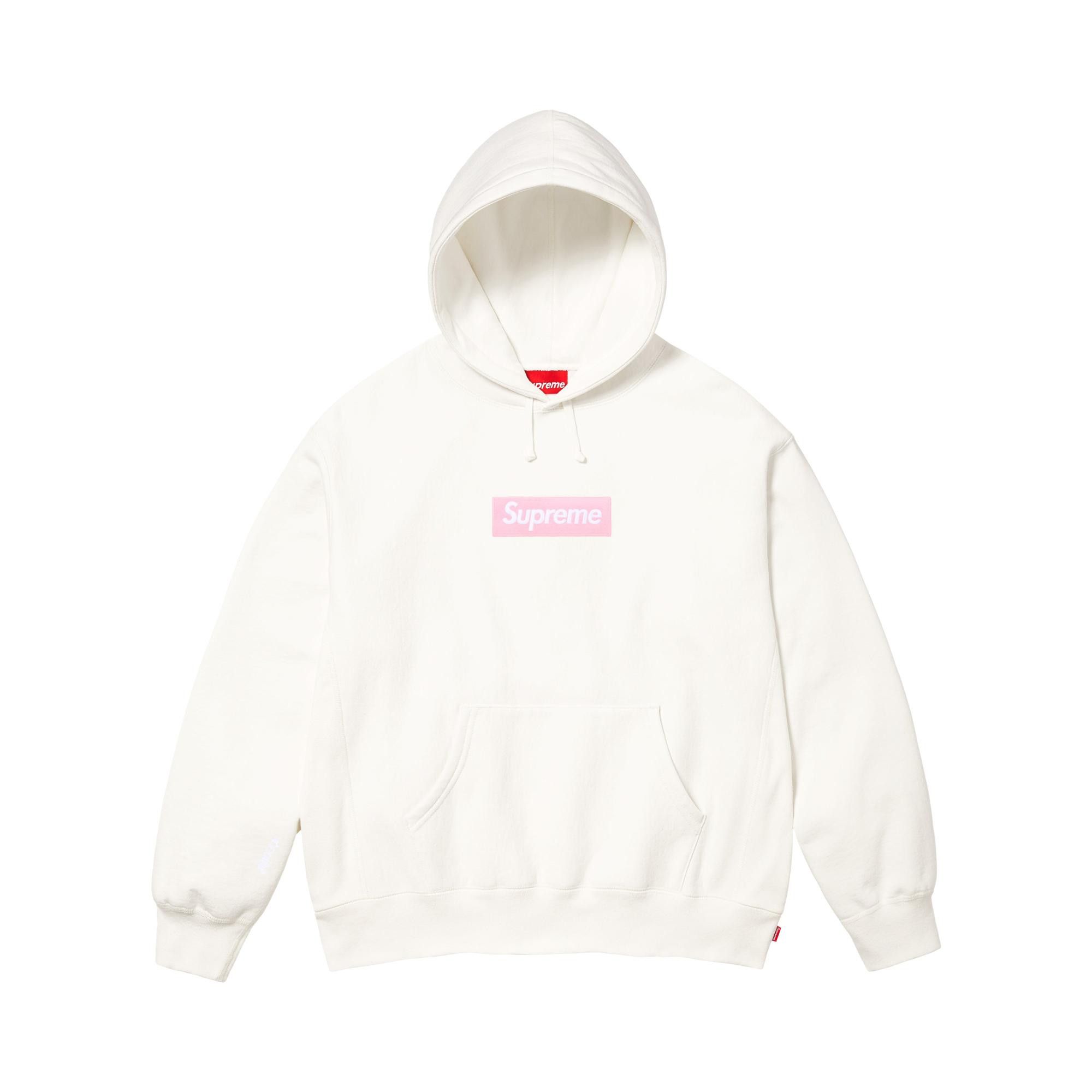 Buy Supreme Box Logo Hooded Sweatshirt 'White' - FW25SW14 WHITE