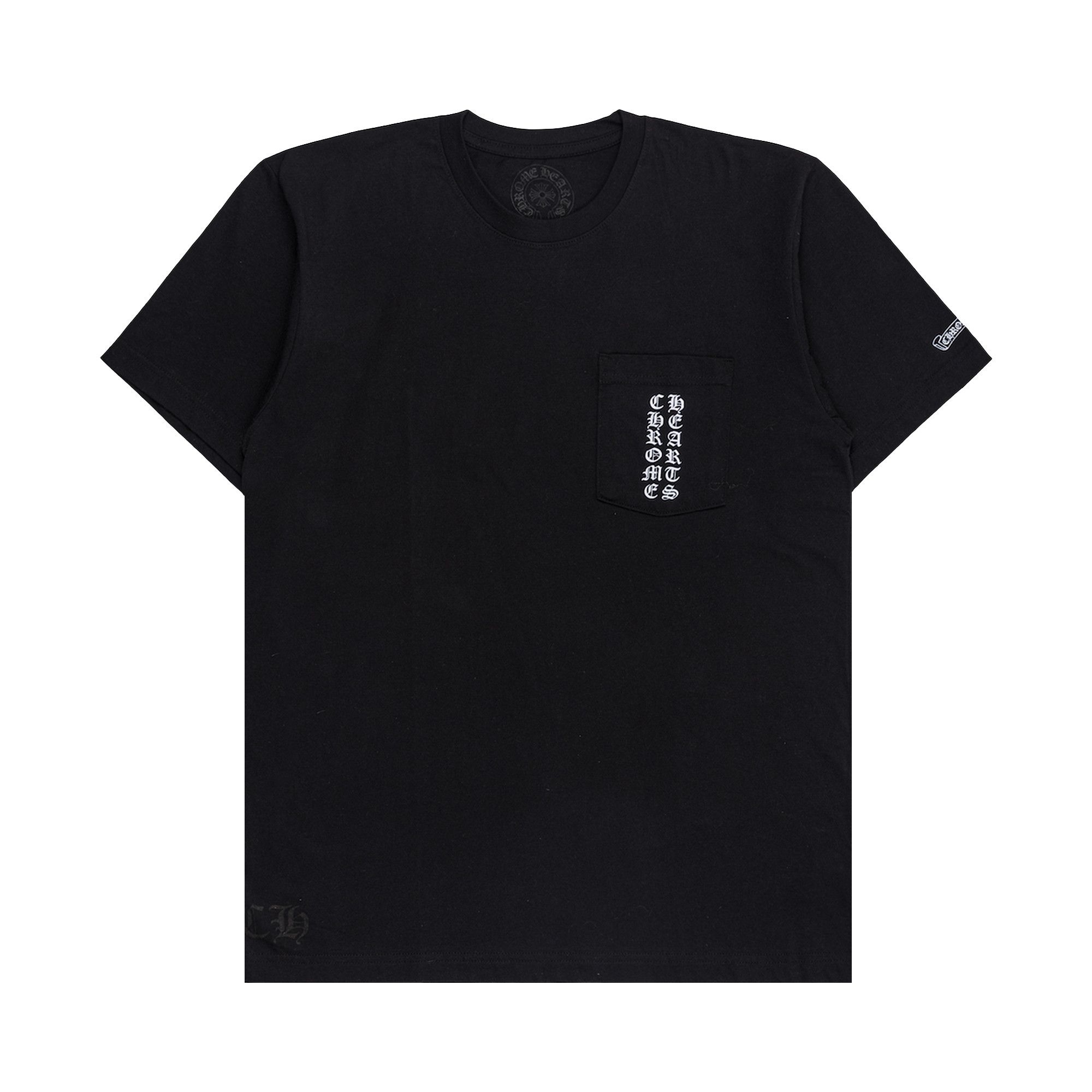 Buy Chrome Hearts Scroll Logo Tokyo T-Shirt 'Black' - 1383