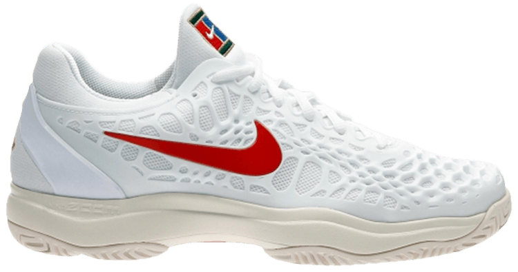 Buy Nike Air Zoom Cage 3 'White Red' - 918193 103 | GOAT