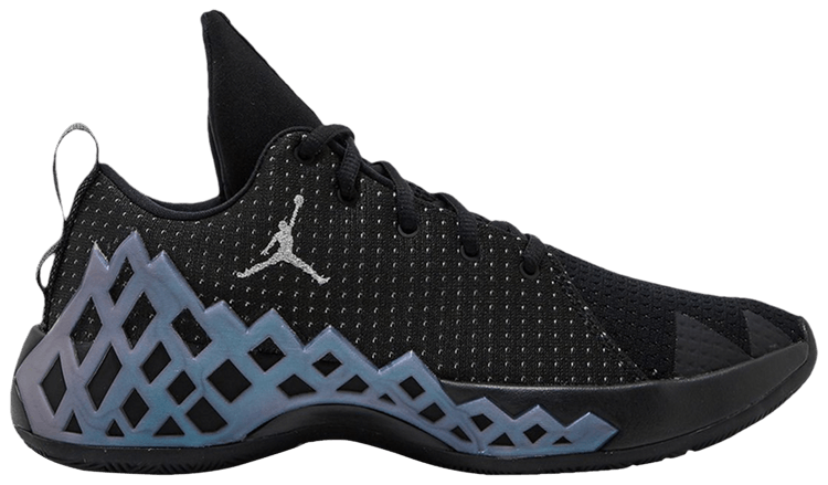 Buy Air Jordan Jumpman Diamond Low PF 'Black Metallic Silver