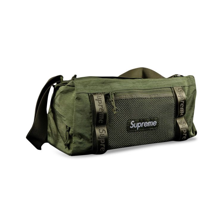 Buy Supreme Mini Duffle Bag 'Olive' - FW20B9 OLIVE | GOAT