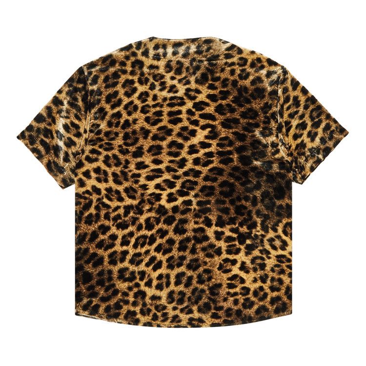 Buy Supreme Velvet Baseball Jersey 'Leopard' - SS25KN69 LEOPARD | GOAT