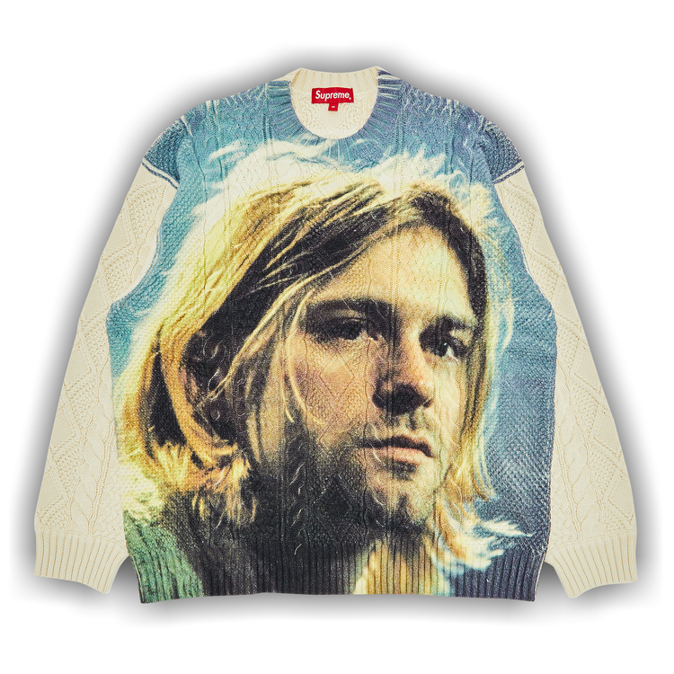 Buy Supreme Kurt Cobain Sweater 'White' - SS23SK33 WHITE | GOAT